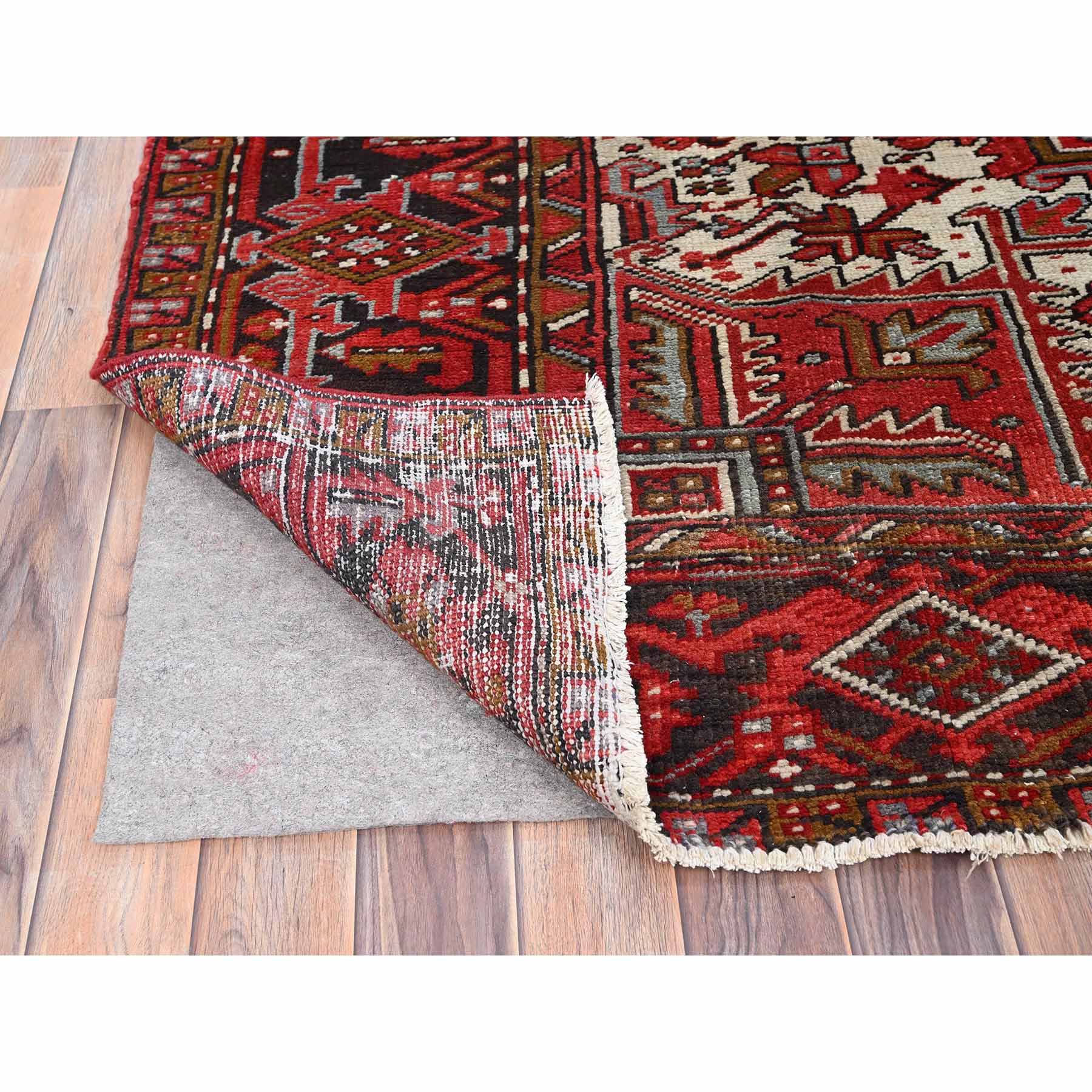 Heriz-Hand-Knotted-Rug-427850