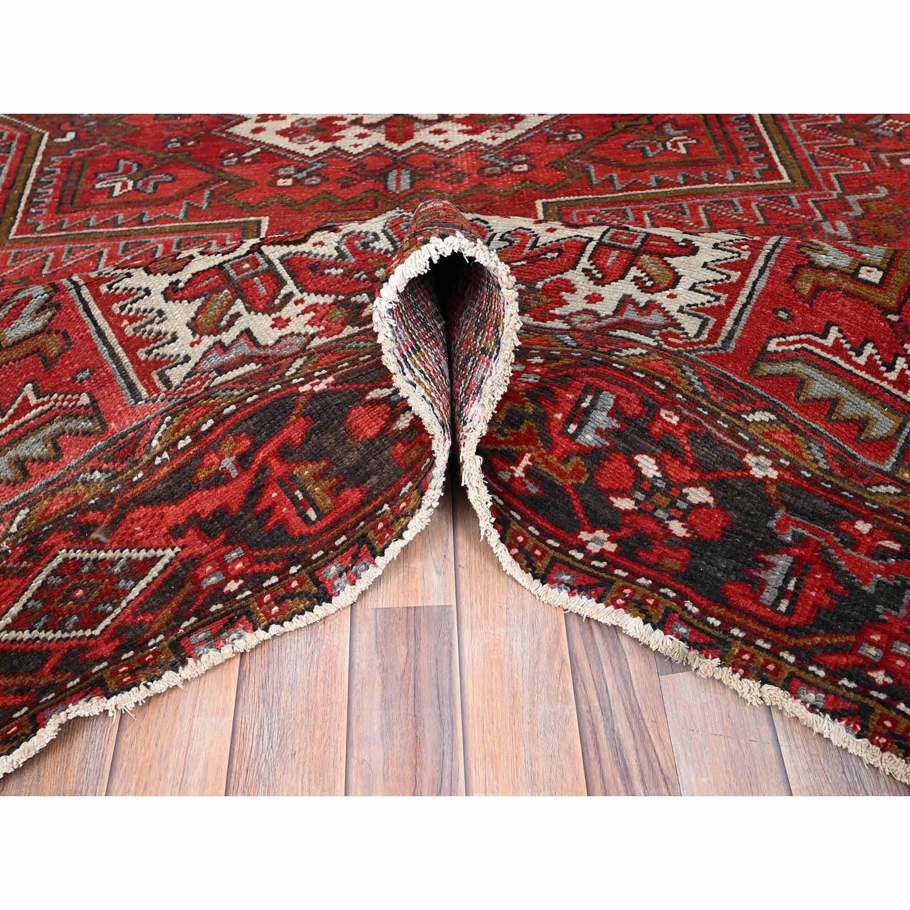 Heriz-Hand-Knotted-Rug-427850
