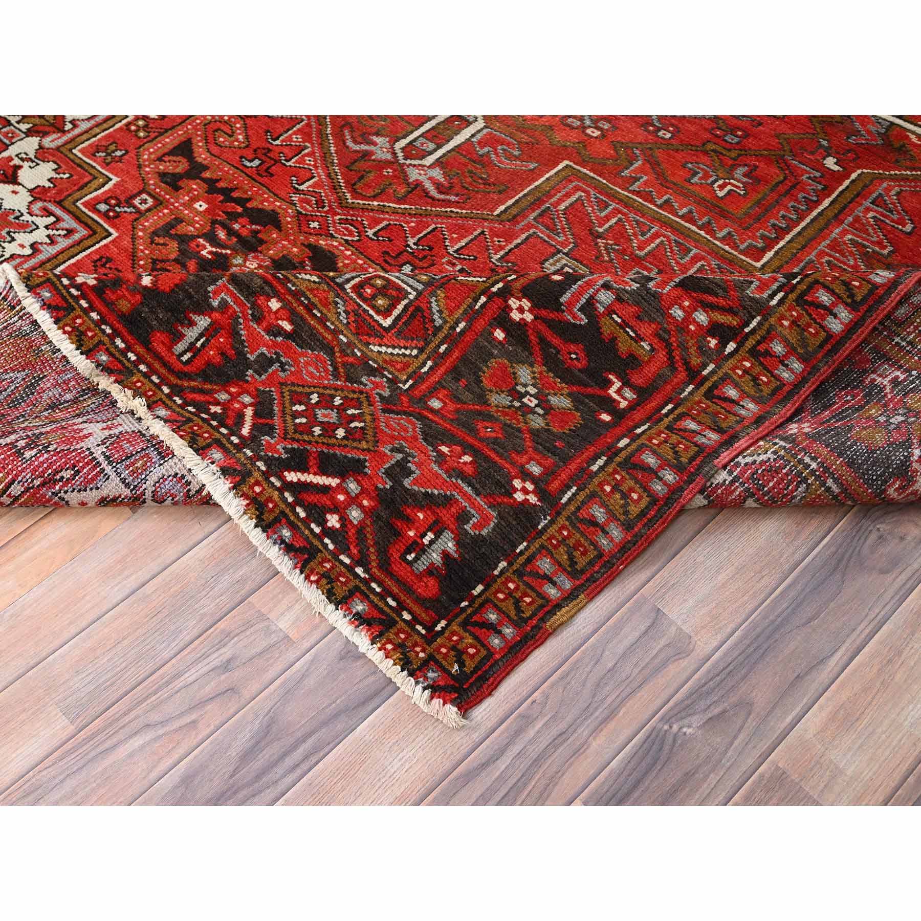 Heriz-Hand-Knotted-Rug-427850