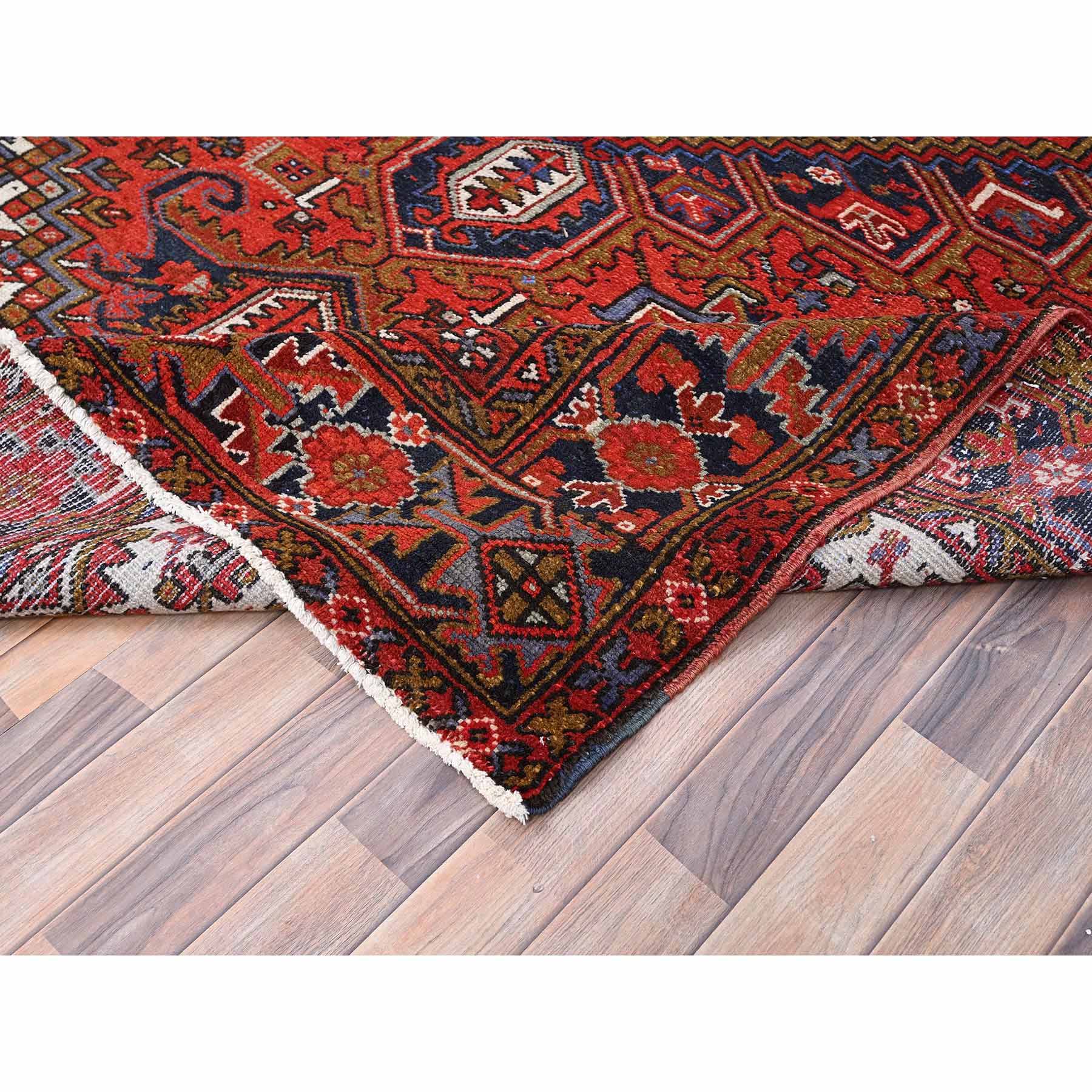 Heriz-Hand-Knotted-Rug-427885