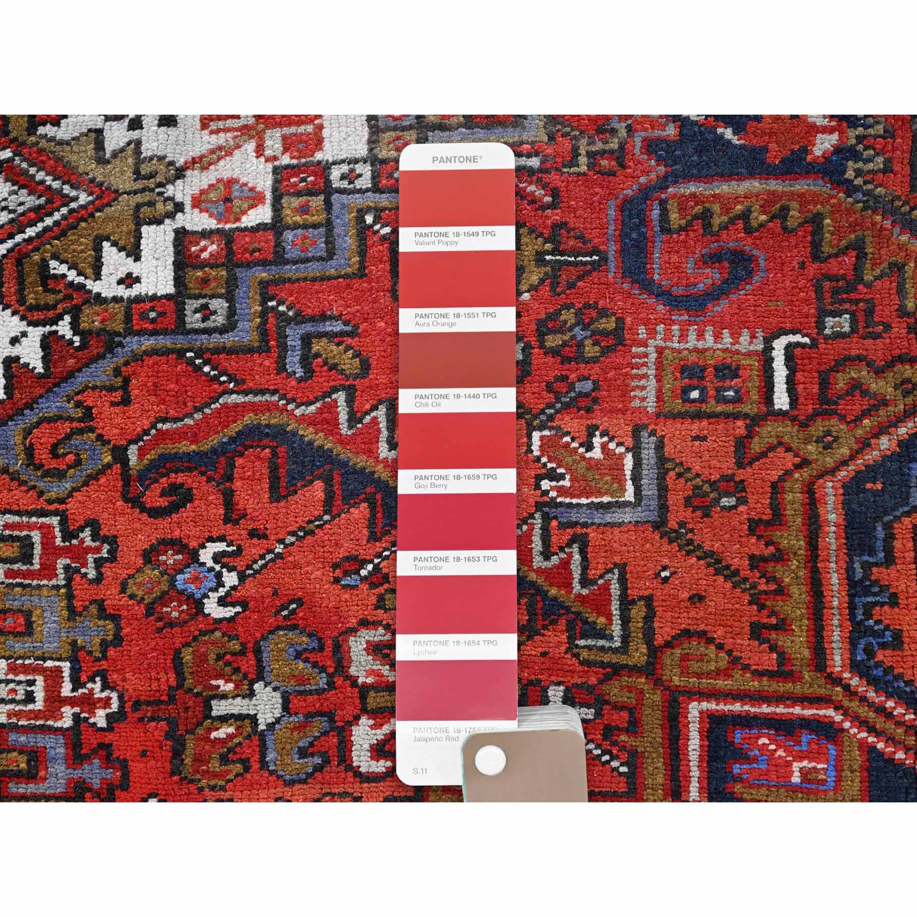 Heriz-Hand-Knotted-Rug-427885