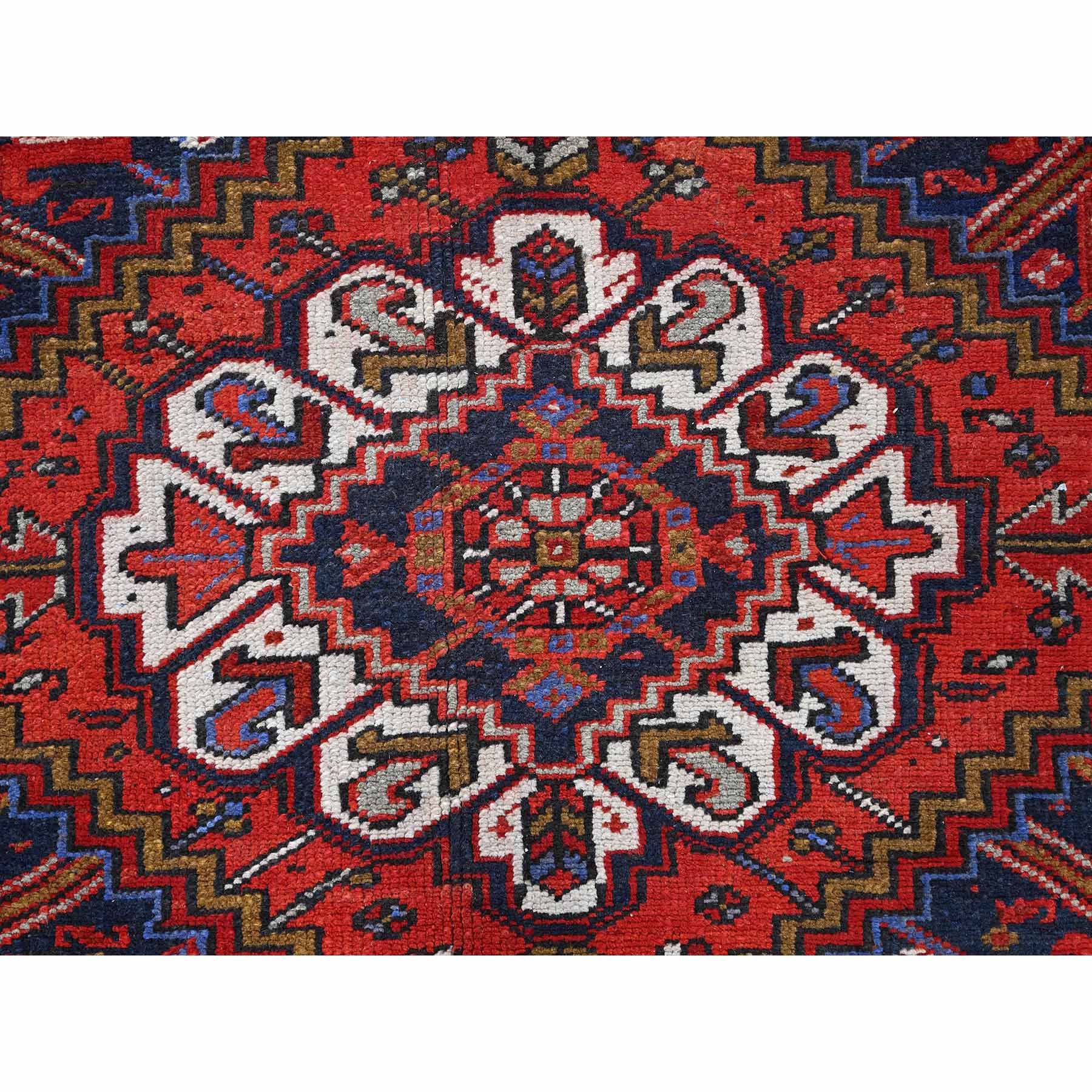 Heriz-Hand-Knotted-Rug-427885