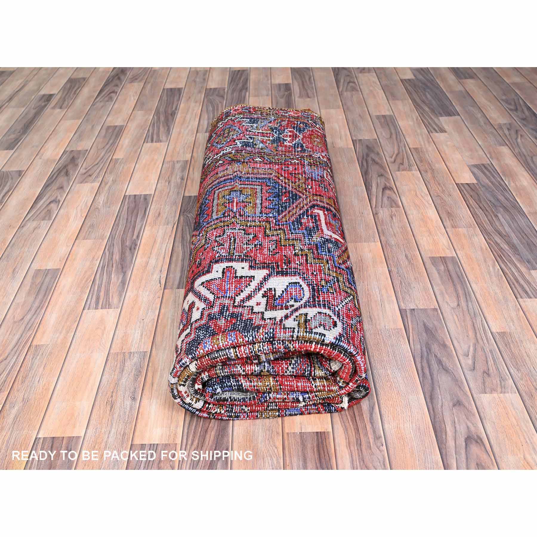 Heriz-Hand-Knotted-Rug-427885