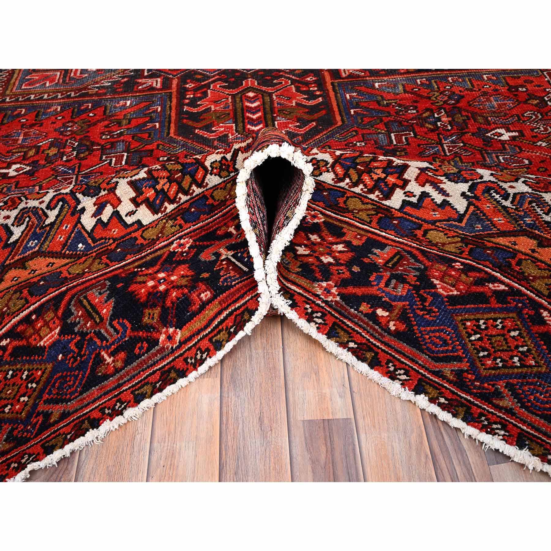 Heriz-Hand-Knotted-Rug-427890