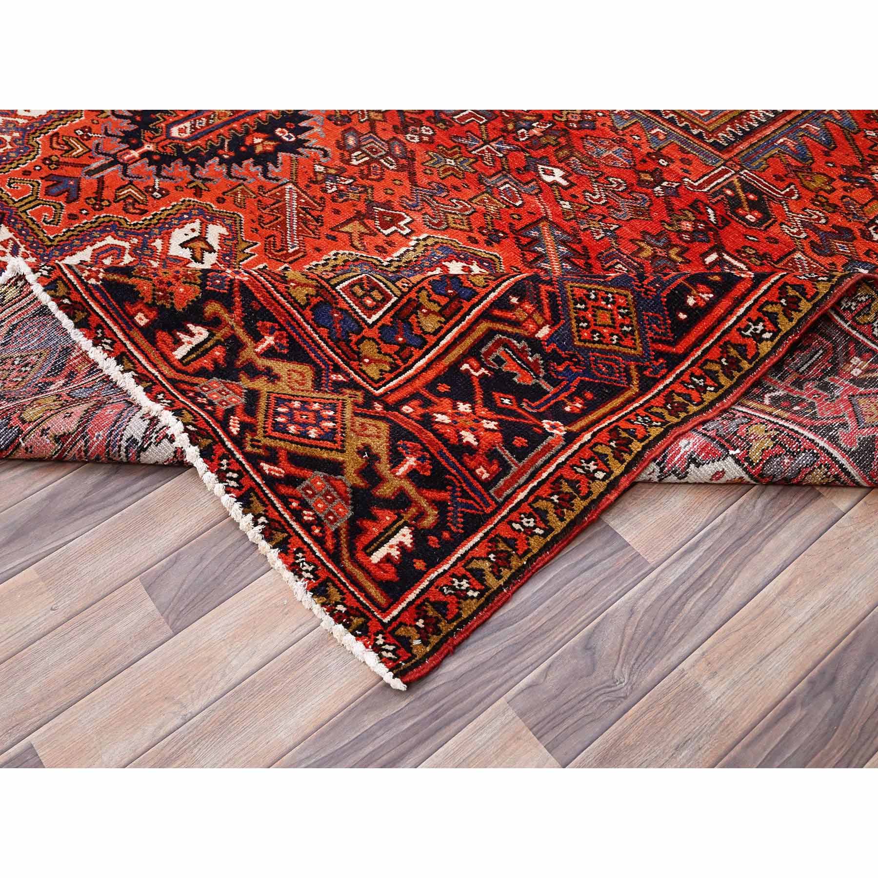 Heriz-Hand-Knotted-Rug-427890