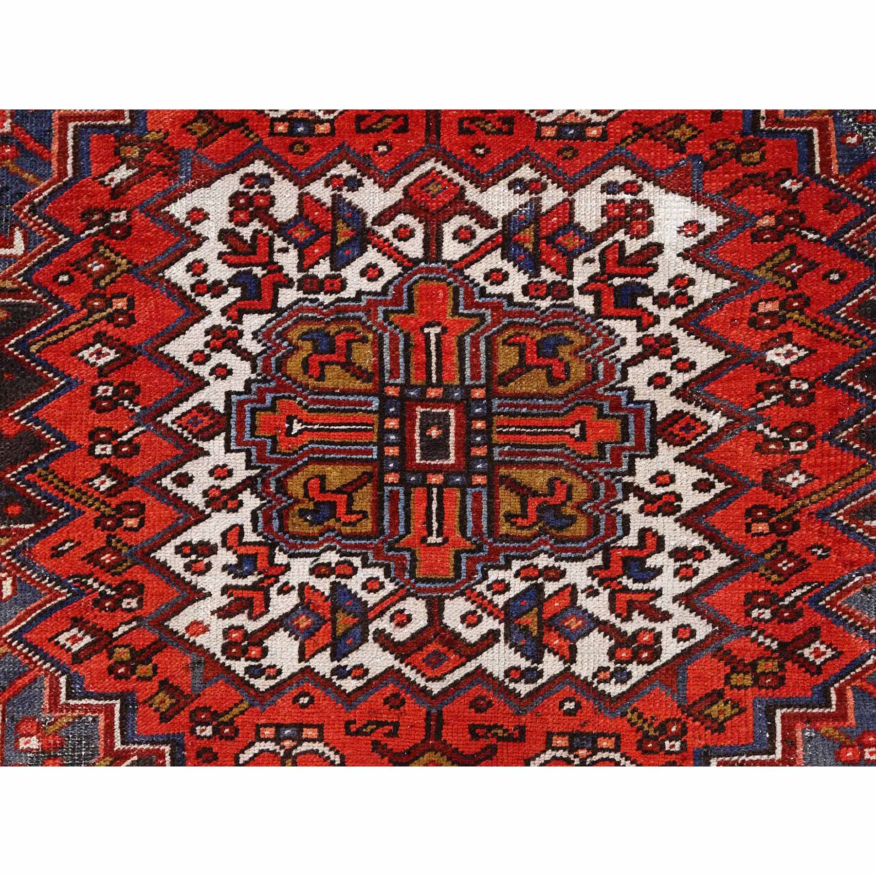 Heriz-Hand-Knotted-Rug-427890