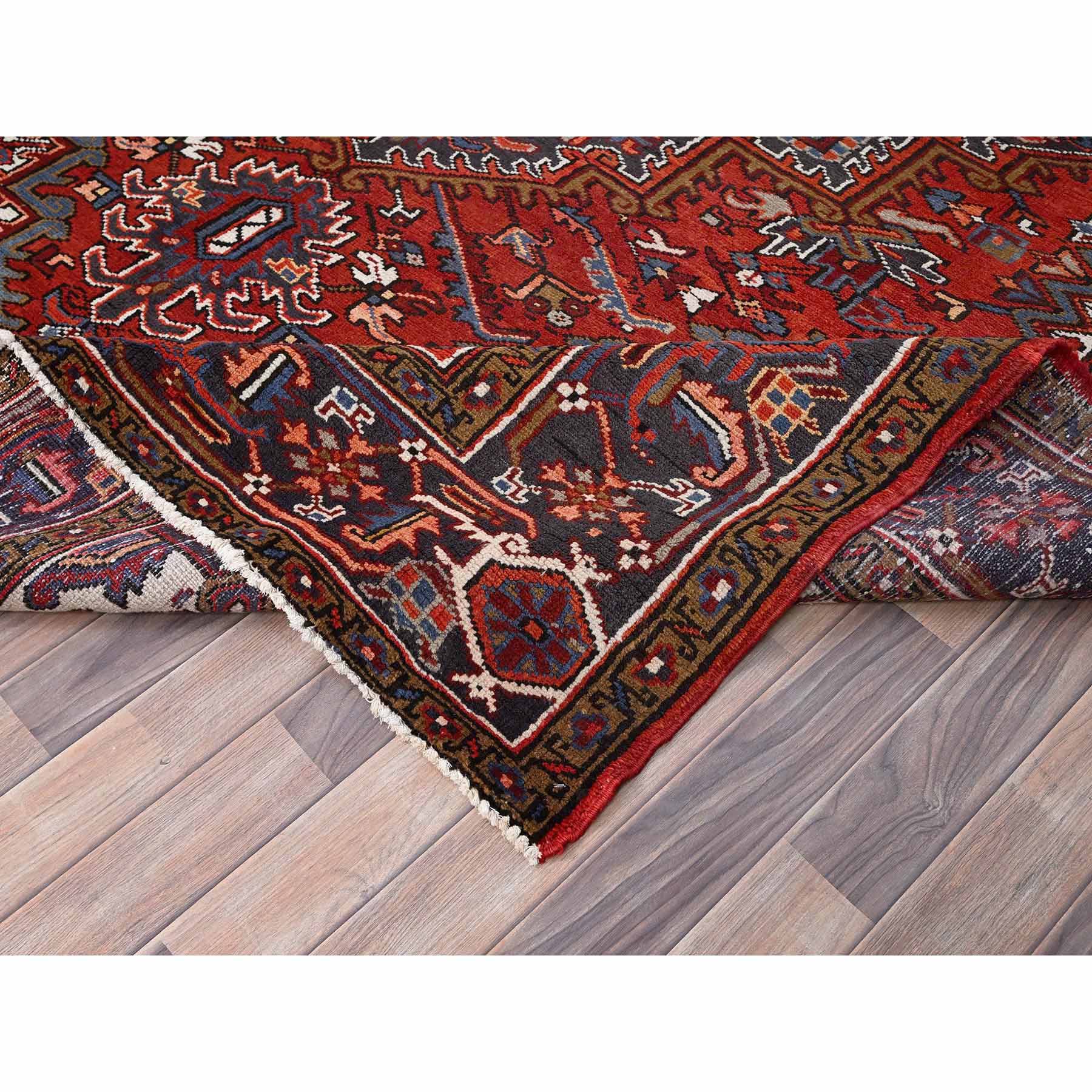 Heriz-Hand-Knotted-Rug-427905