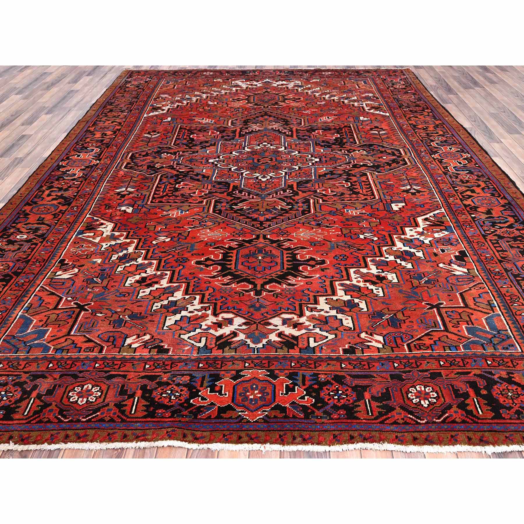 Heriz-Hand-Knotted-Rug-427920