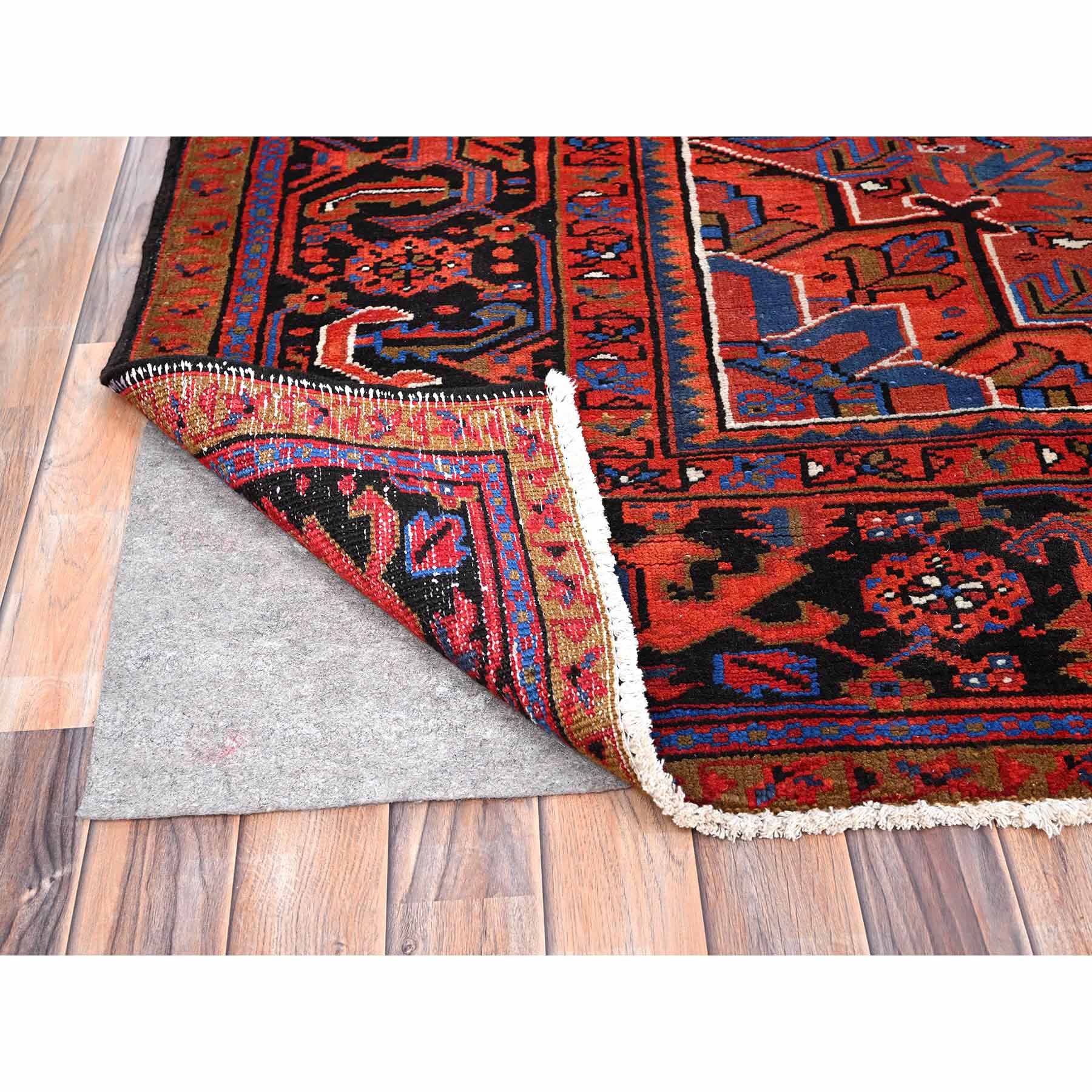 Heriz-Hand-Knotted-Rug-427920