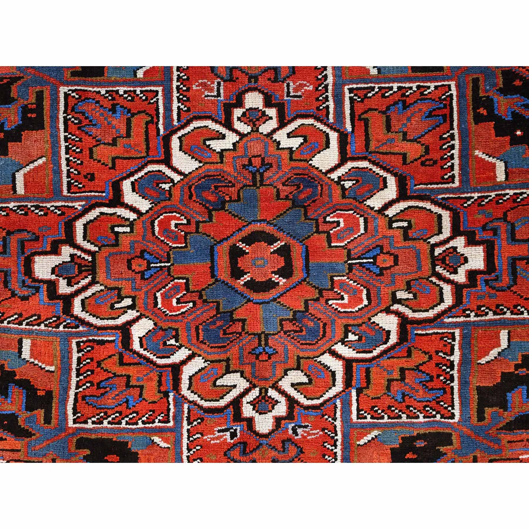 Heriz-Hand-Knotted-Rug-427920