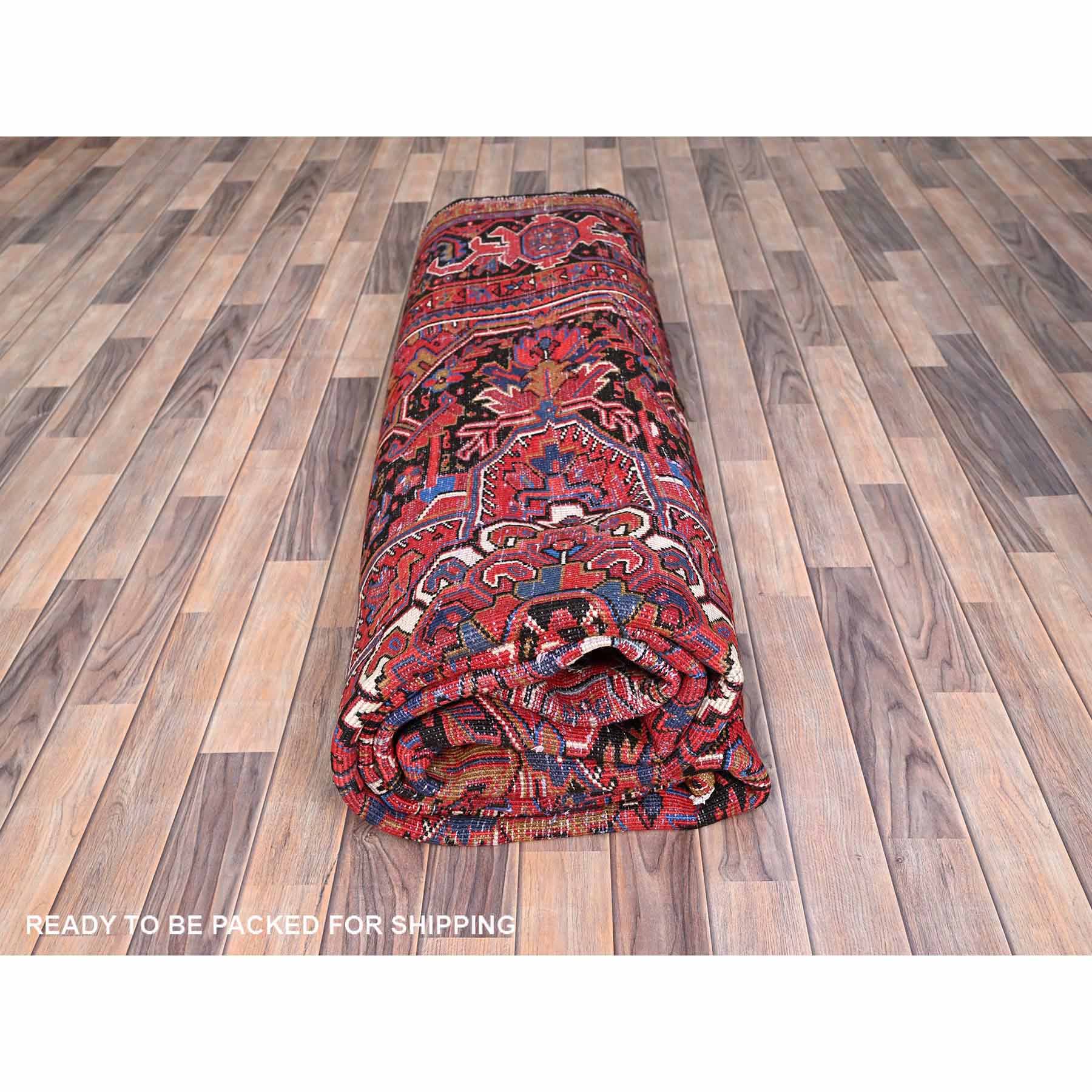 Heriz-Hand-Knotted-Rug-427920