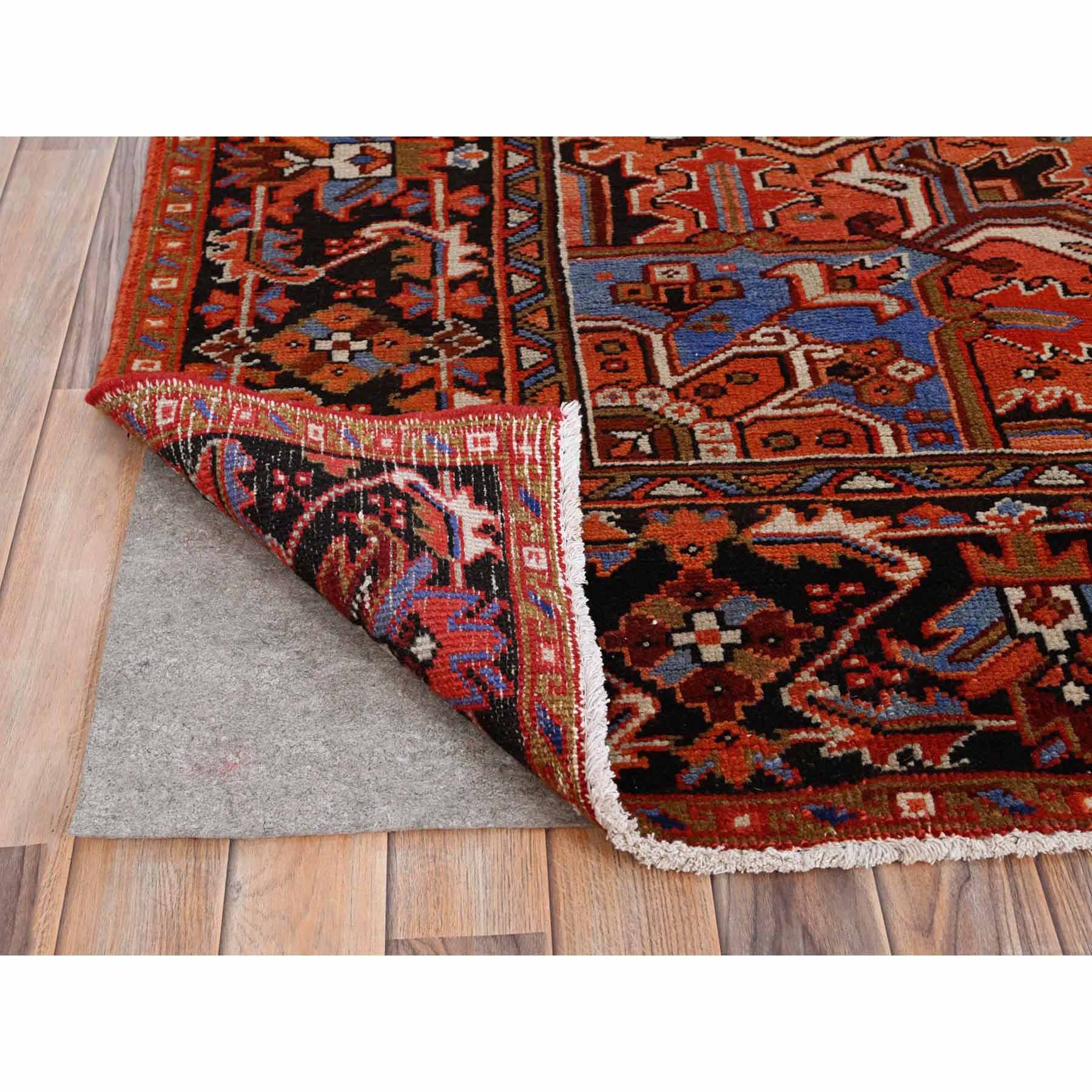 Heriz-Hand-Knotted-Rug-427945