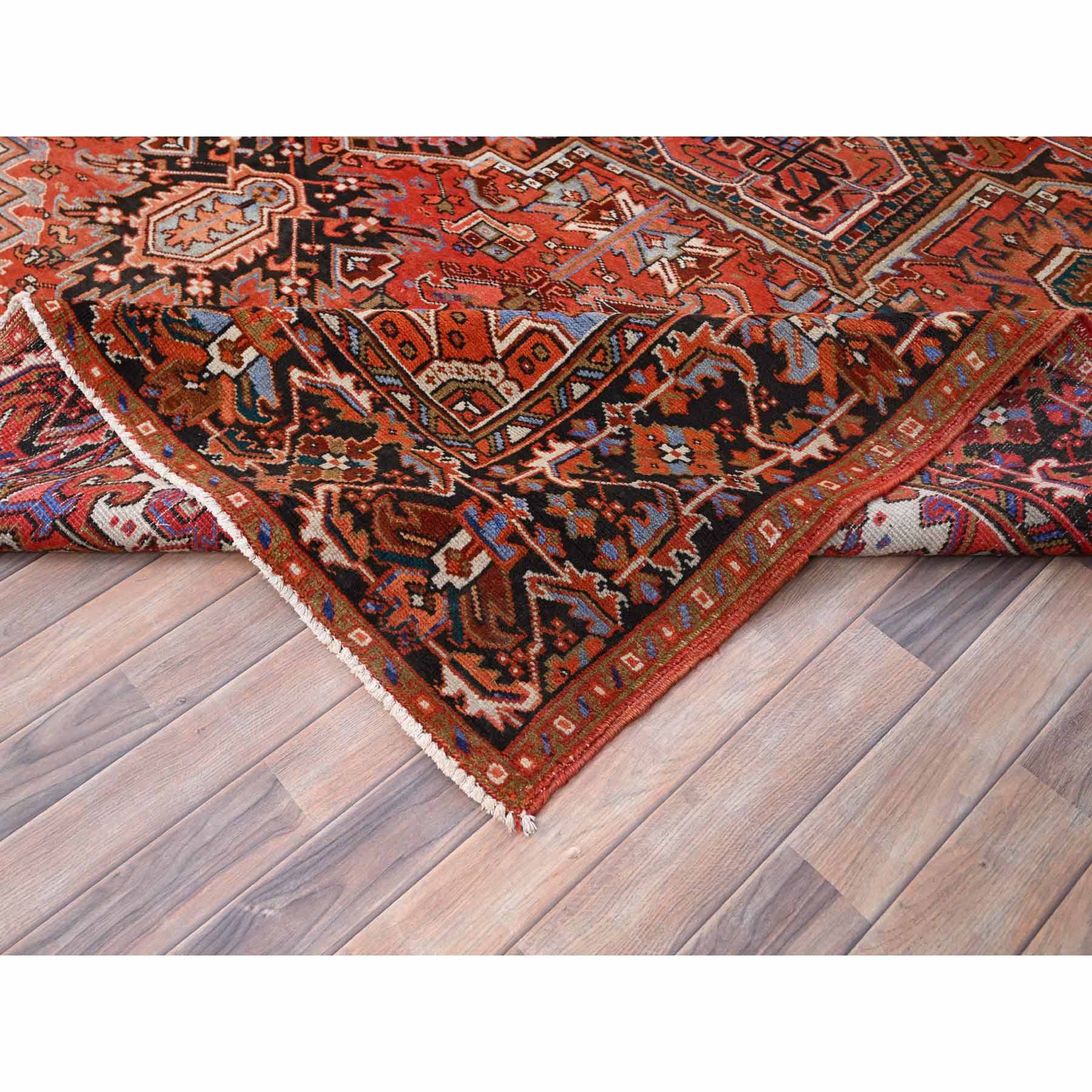 Heriz-Hand-Knotted-Rug-427945