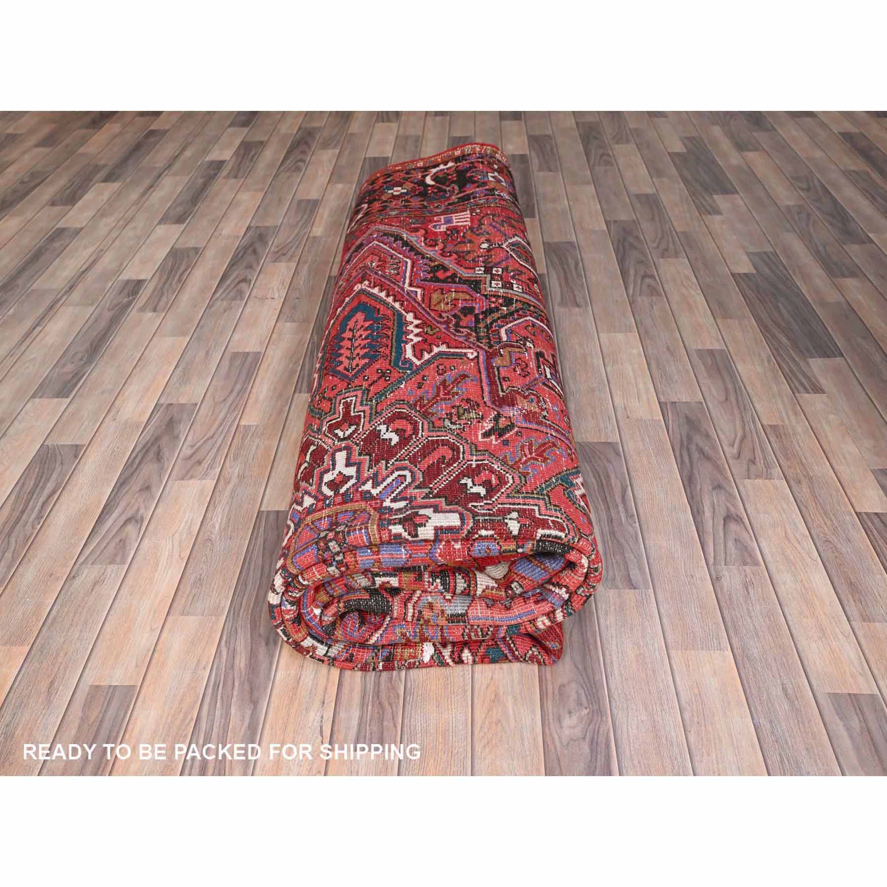 Heriz-Hand-Knotted-Rug-427945