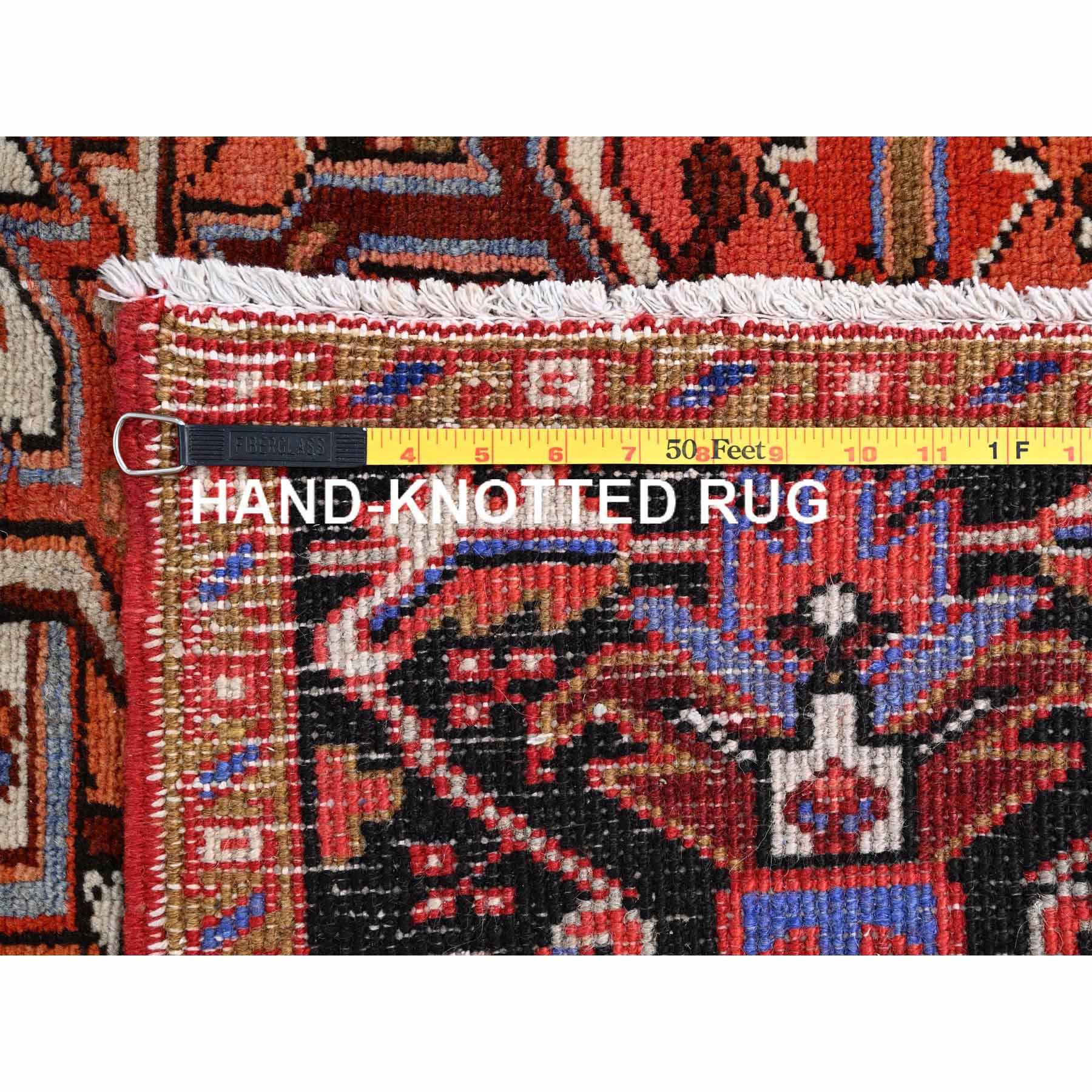 Heriz-Hand-Knotted-Rug-427945