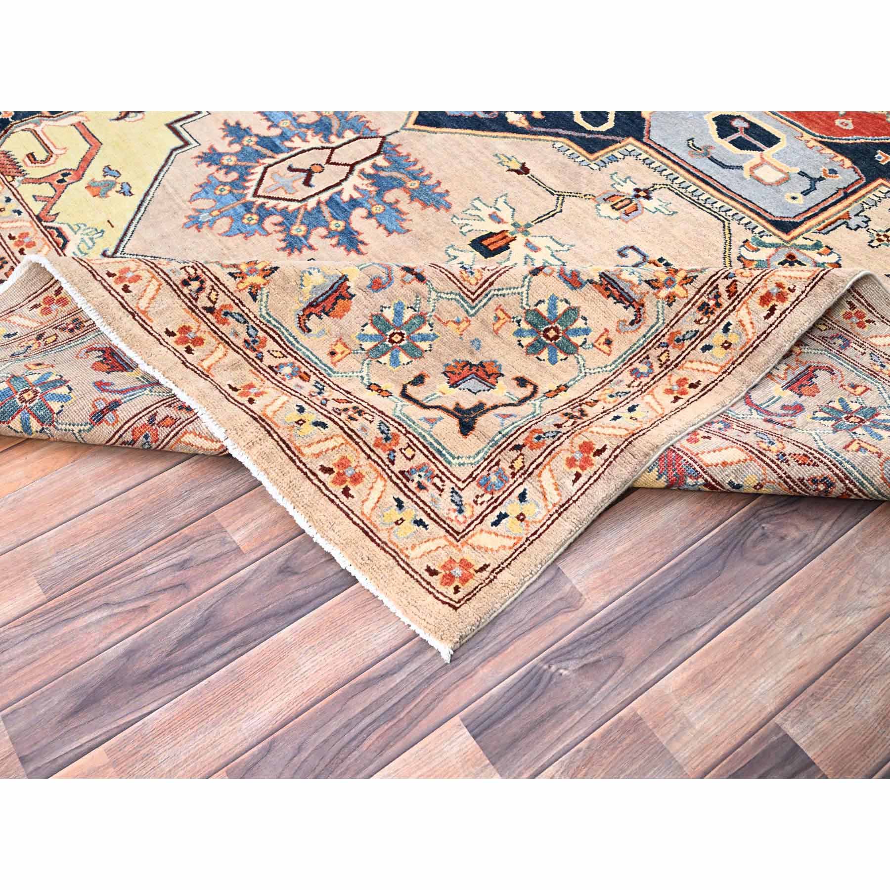 Heriz-Hand-Knotted-Rug-428030