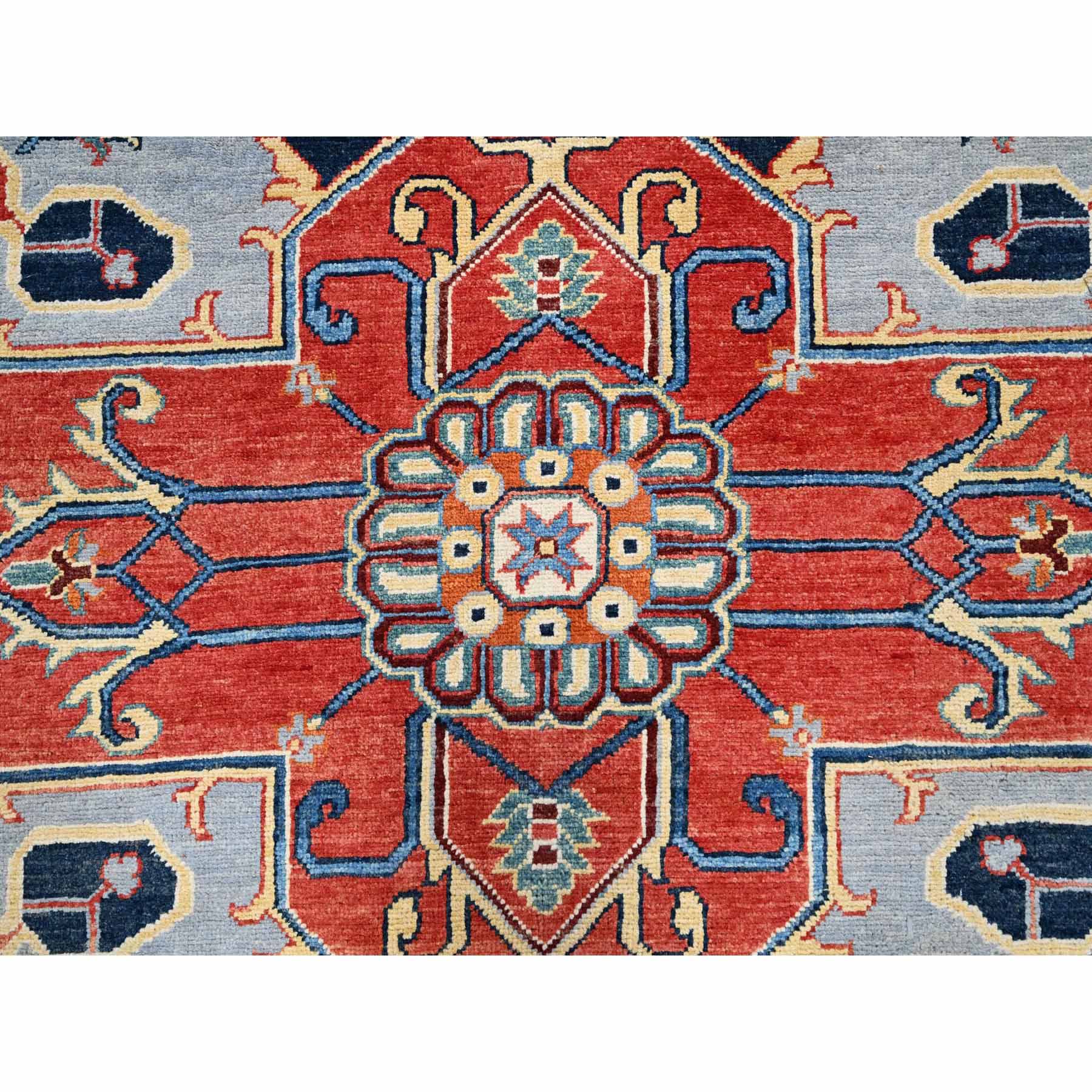 Heriz-Hand-Knotted-Rug-428030