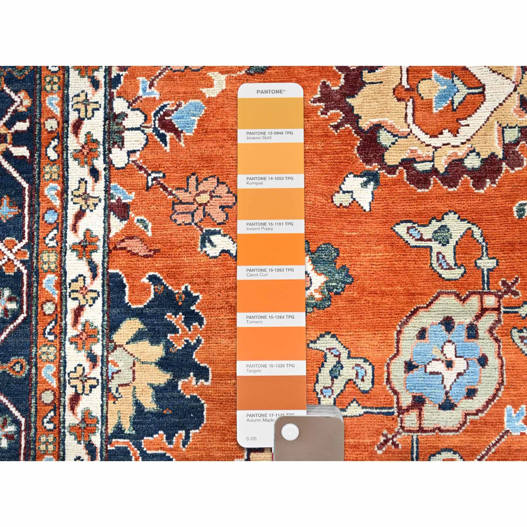 Heriz-Hand-Knotted-Rug-428045