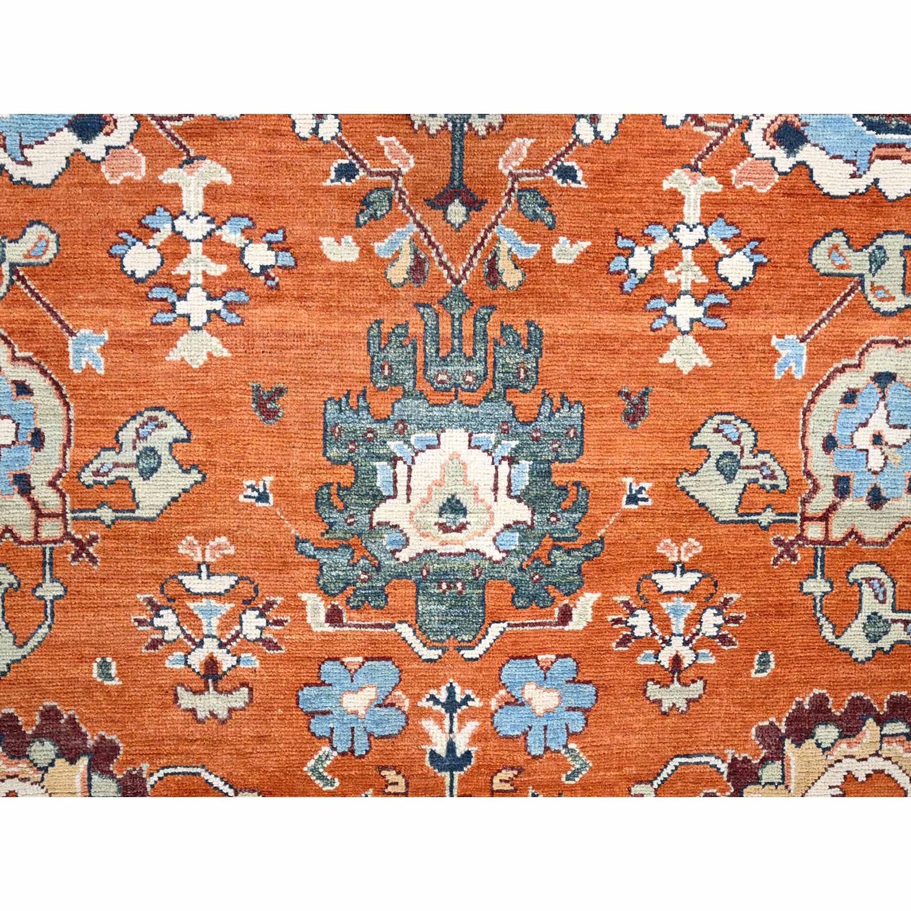 Heriz-Hand-Knotted-Rug-428045