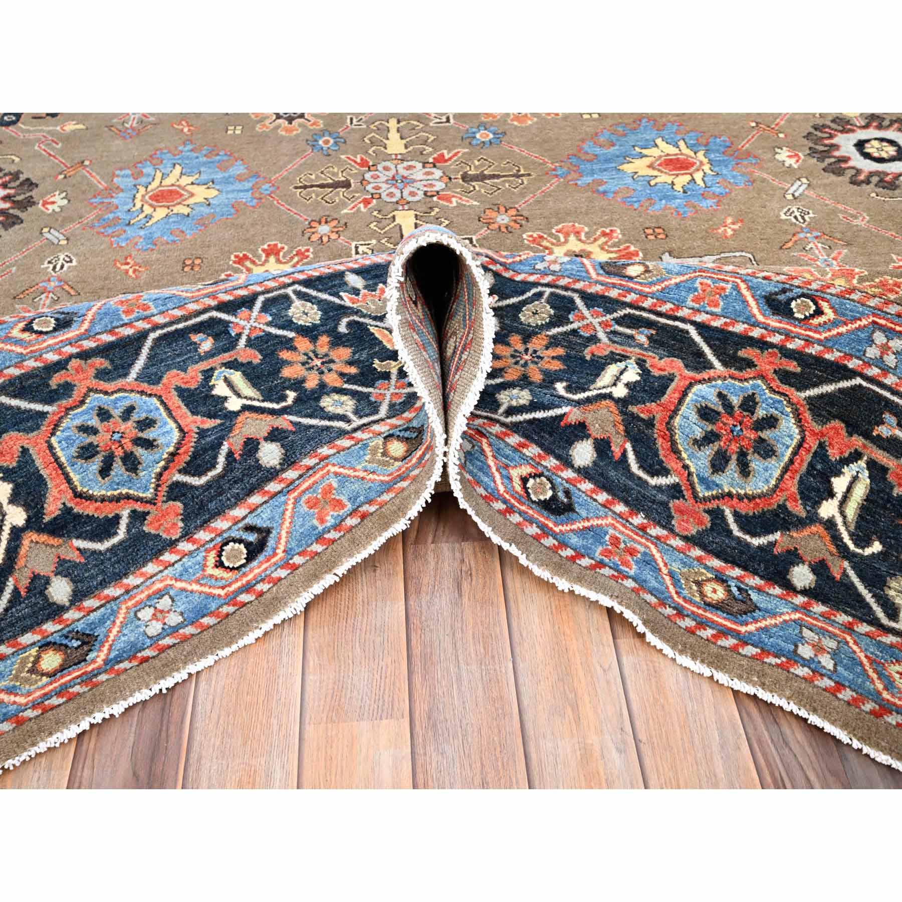 Heriz-Hand-Knotted-Rug-428170