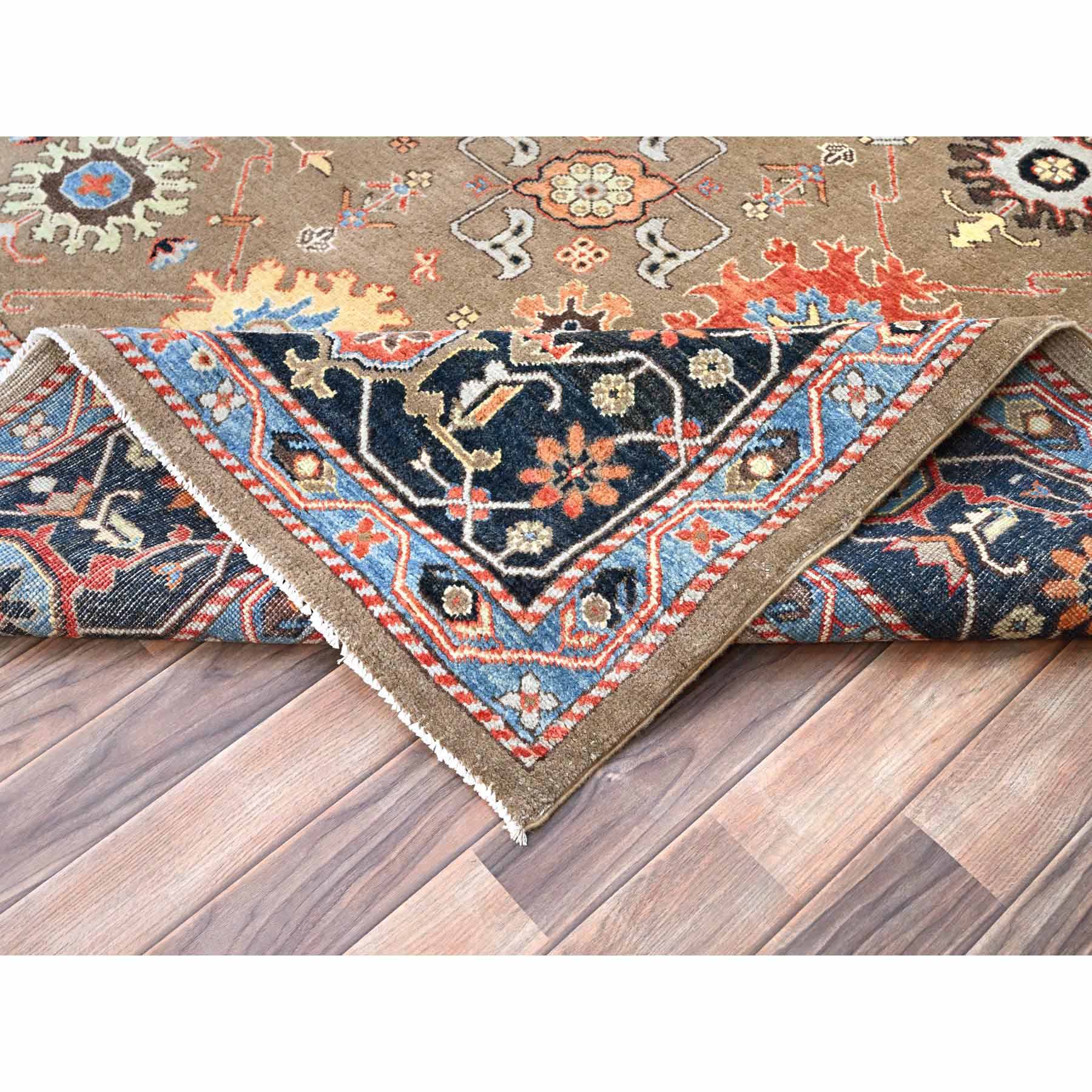 Heriz-Hand-Knotted-Rug-428170