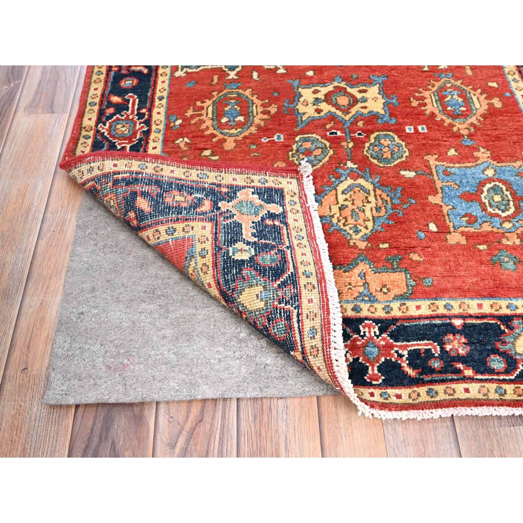 Heriz-Hand-Knotted-Rug-428220