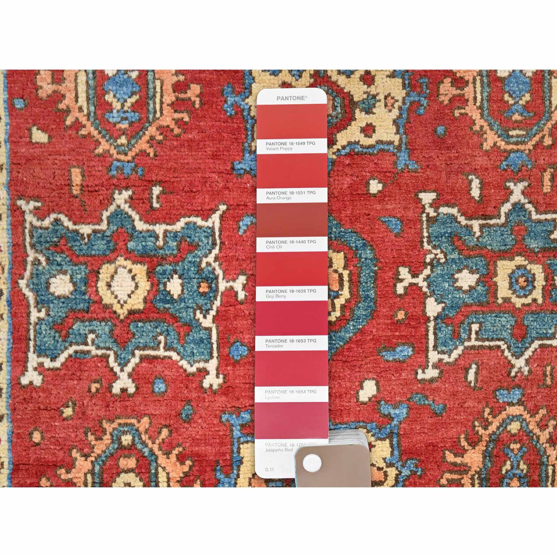 Heriz-Hand-Knotted-Rug-428220