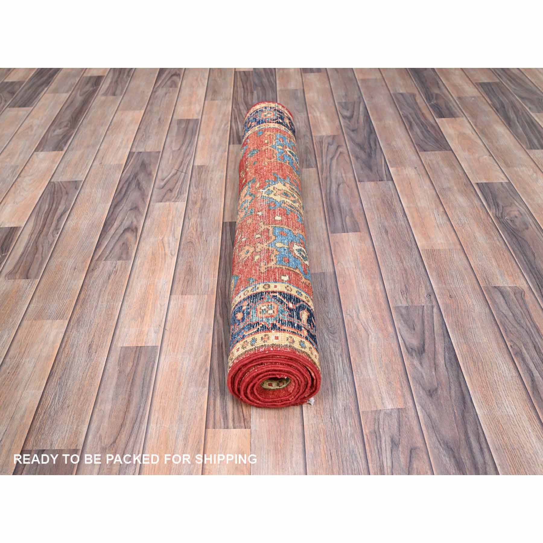 Heriz-Hand-Knotted-Rug-428220