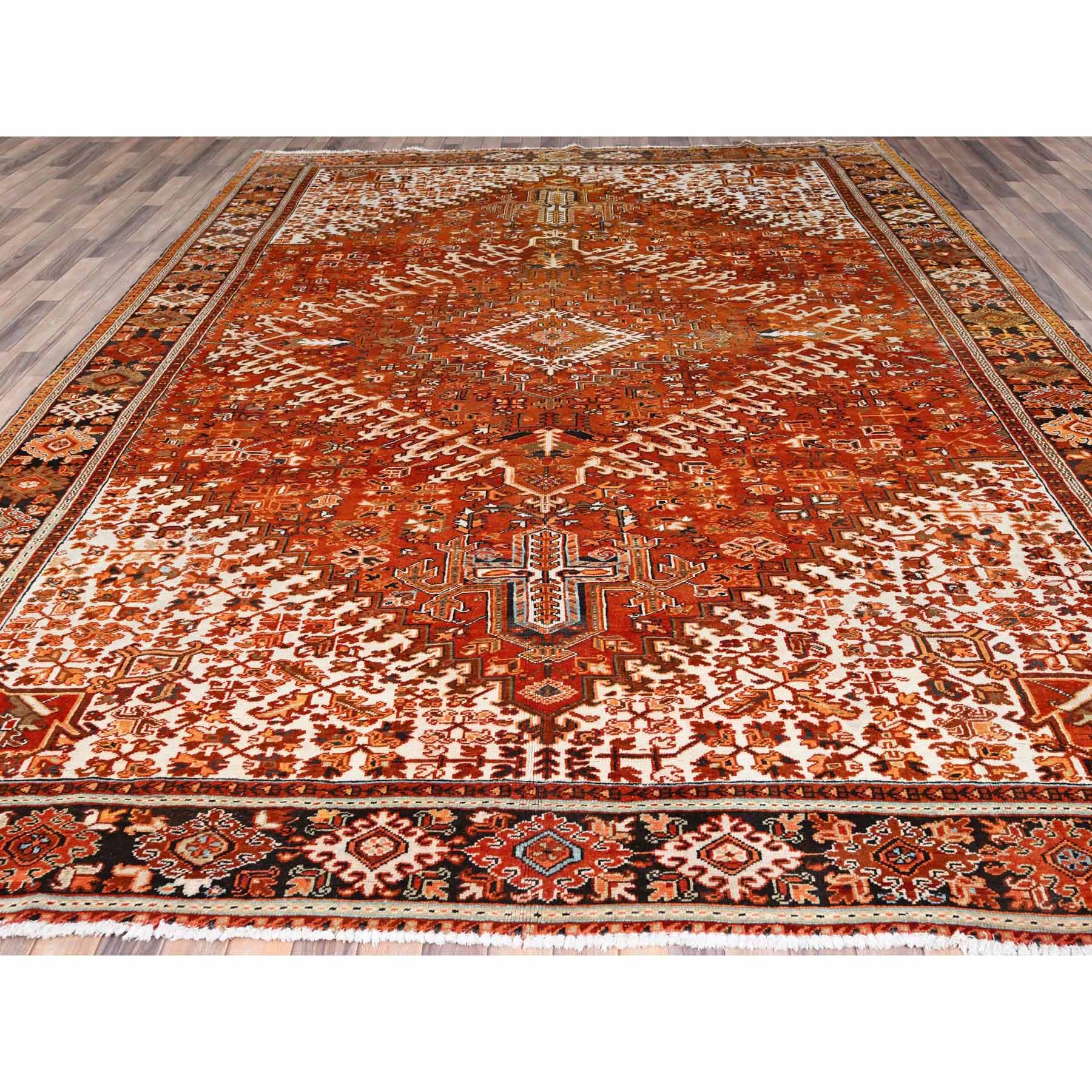 Heriz-Hand-Knotted-Rug-428280