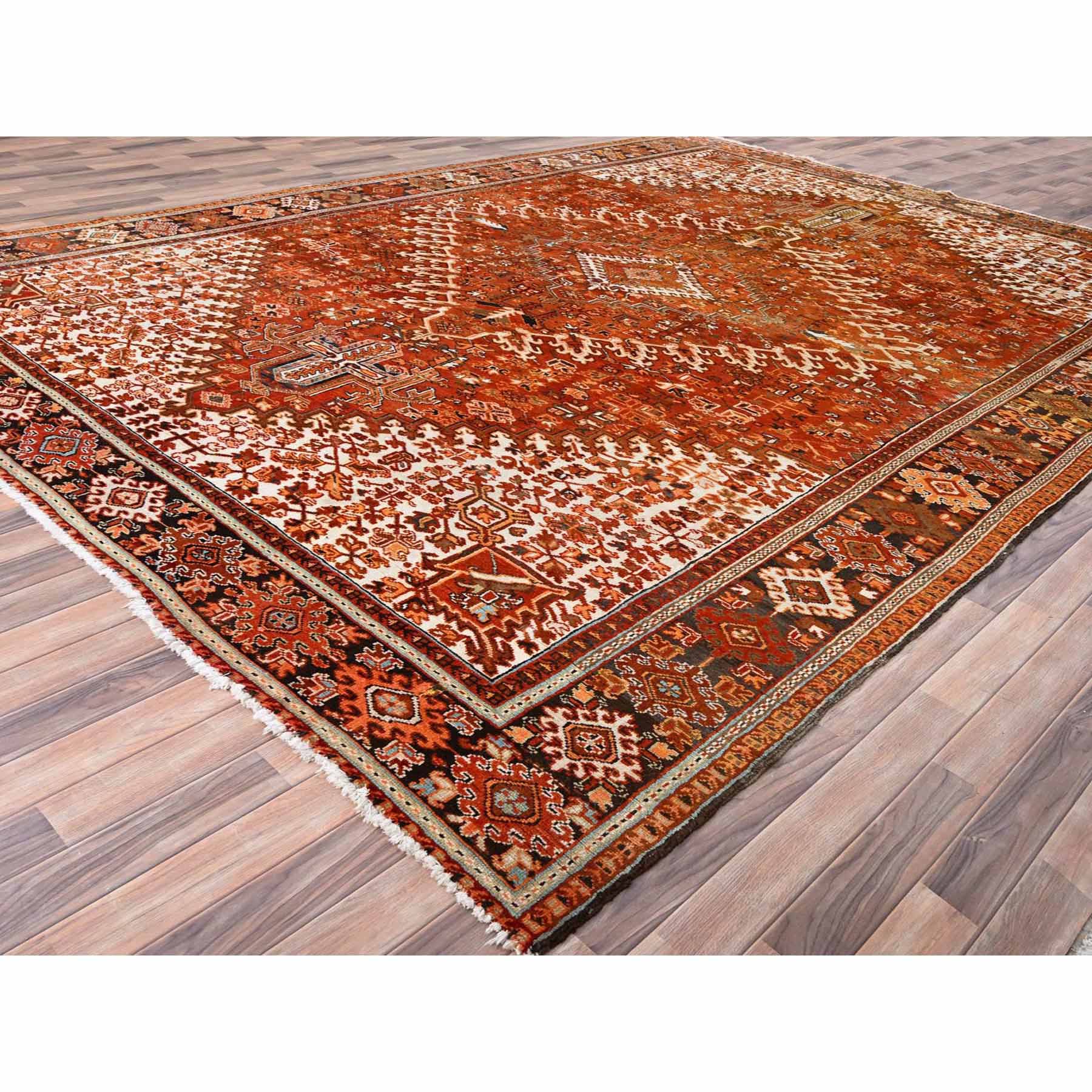 Heriz-Hand-Knotted-Rug-428280