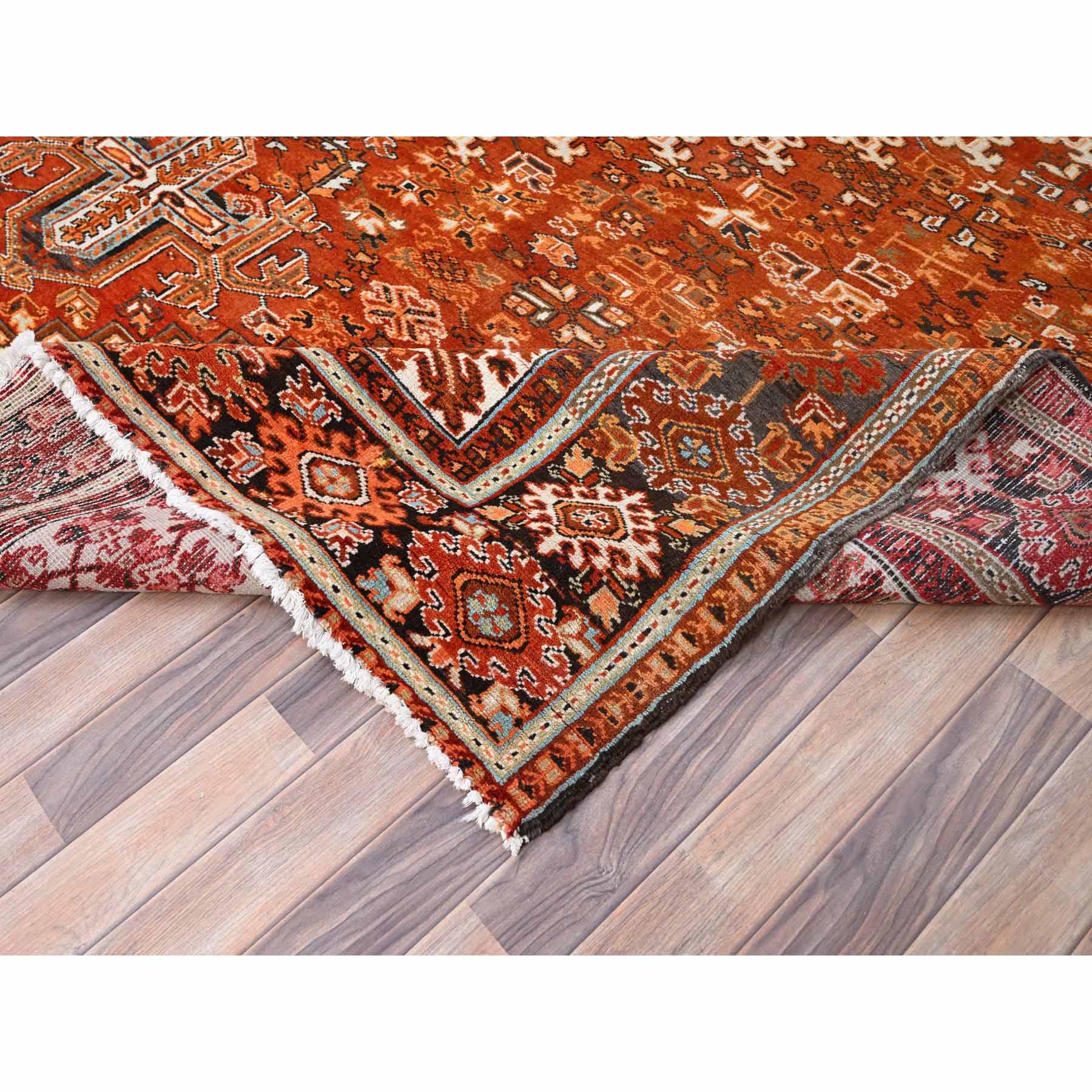 Heriz-Hand-Knotted-Rug-428280