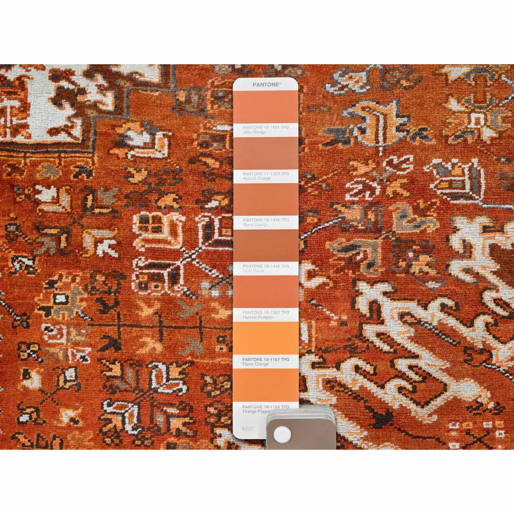 Heriz-Hand-Knotted-Rug-428280