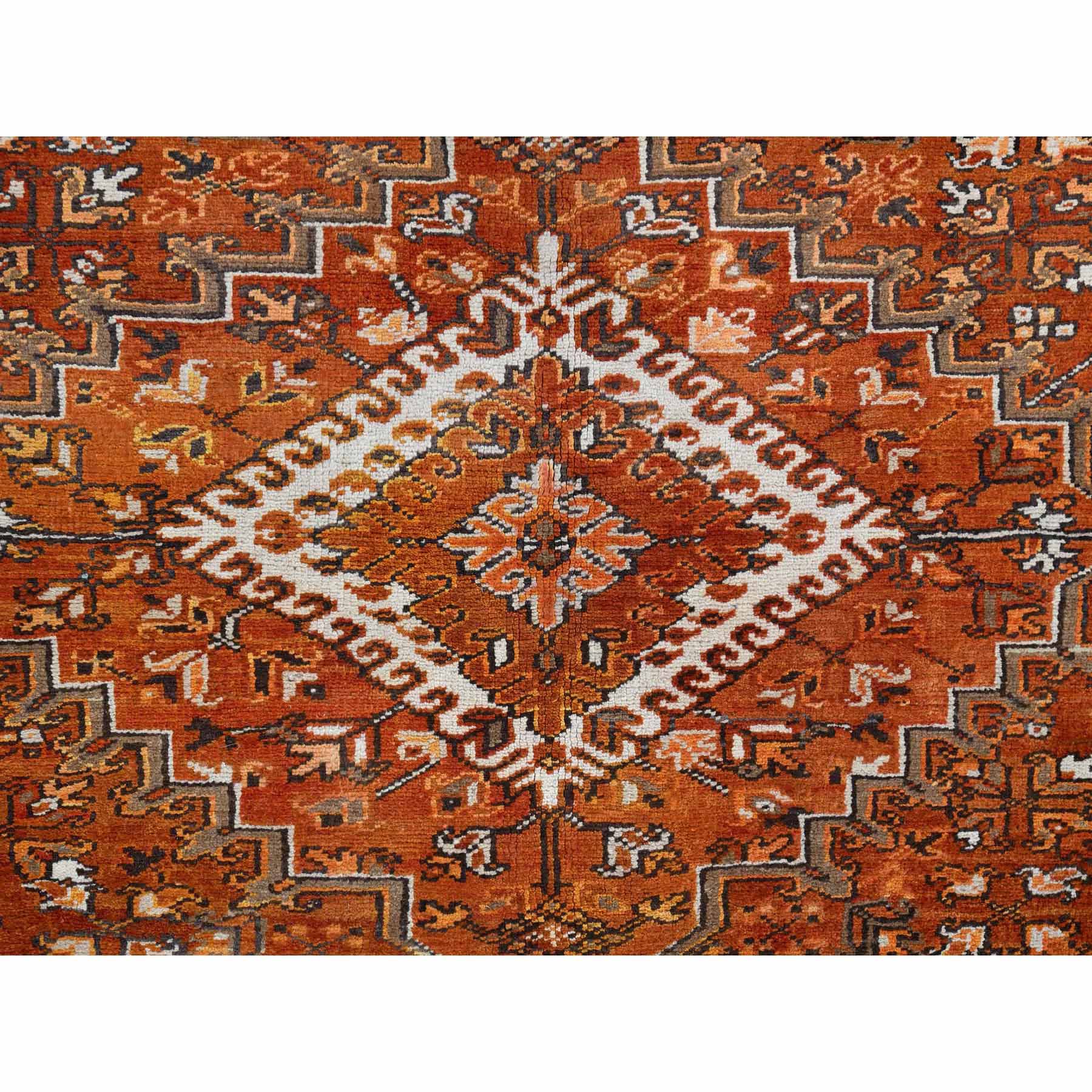 Heriz-Hand-Knotted-Rug-428280
