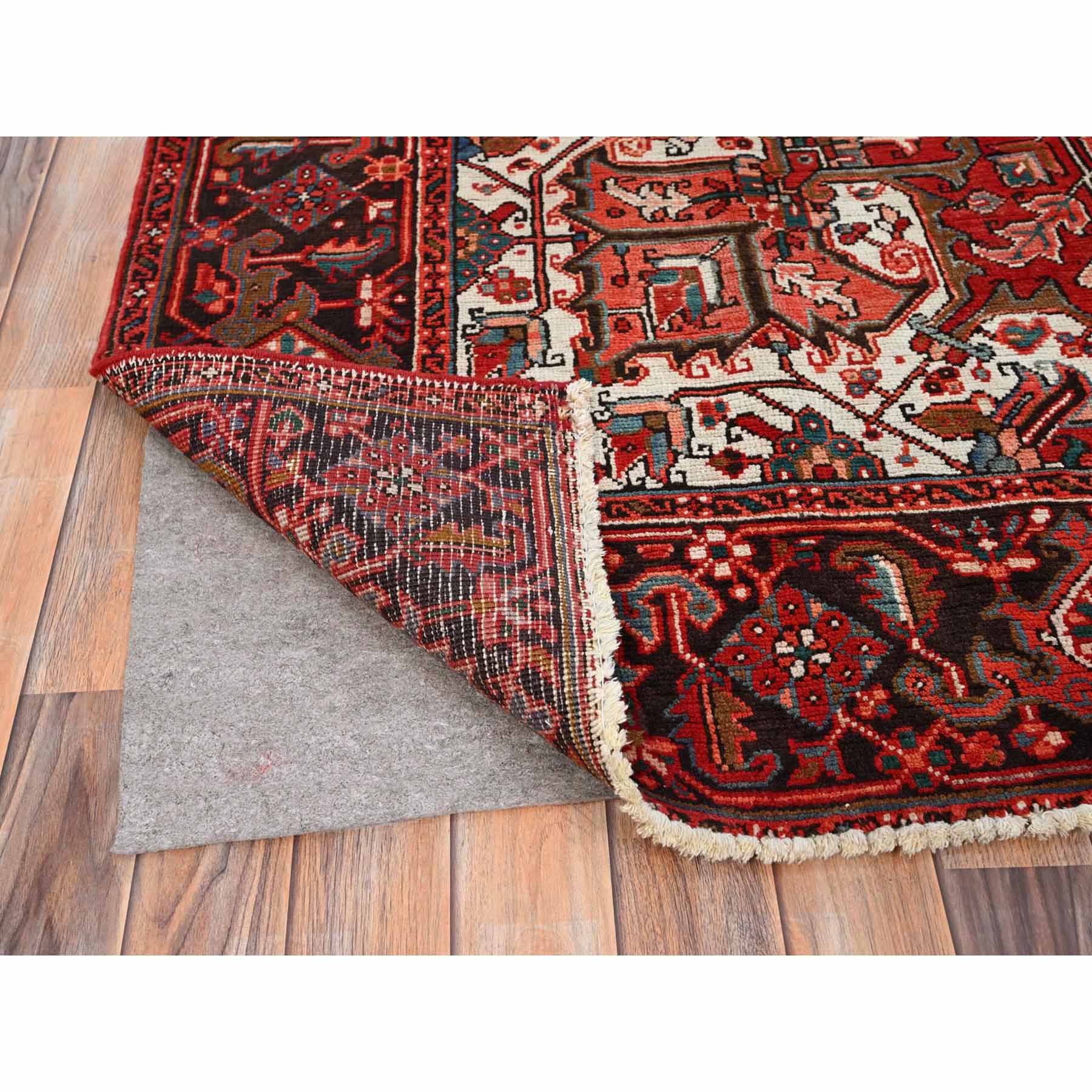 Heriz-Hand-Knotted-Rug-428295