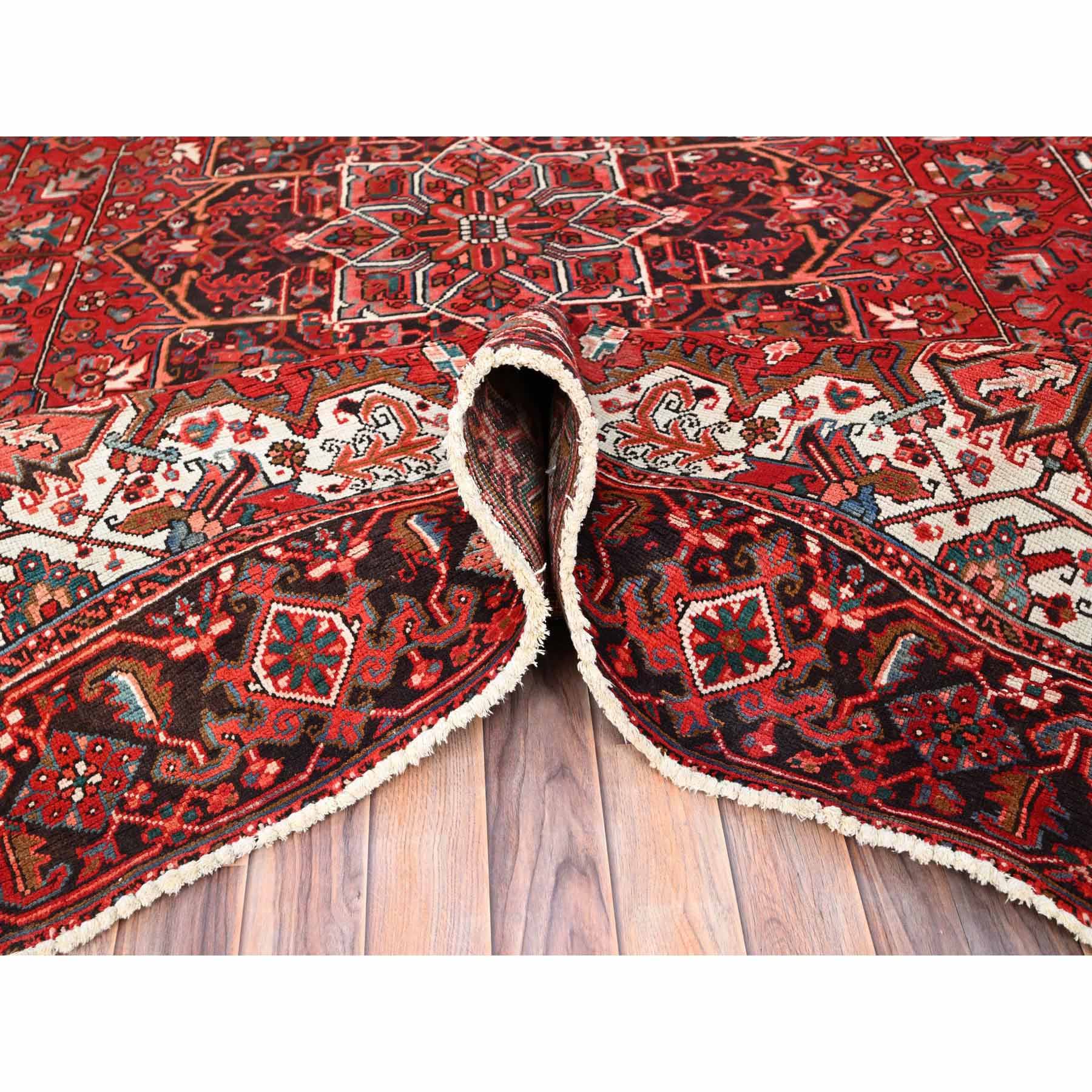 Heriz-Hand-Knotted-Rug-428295