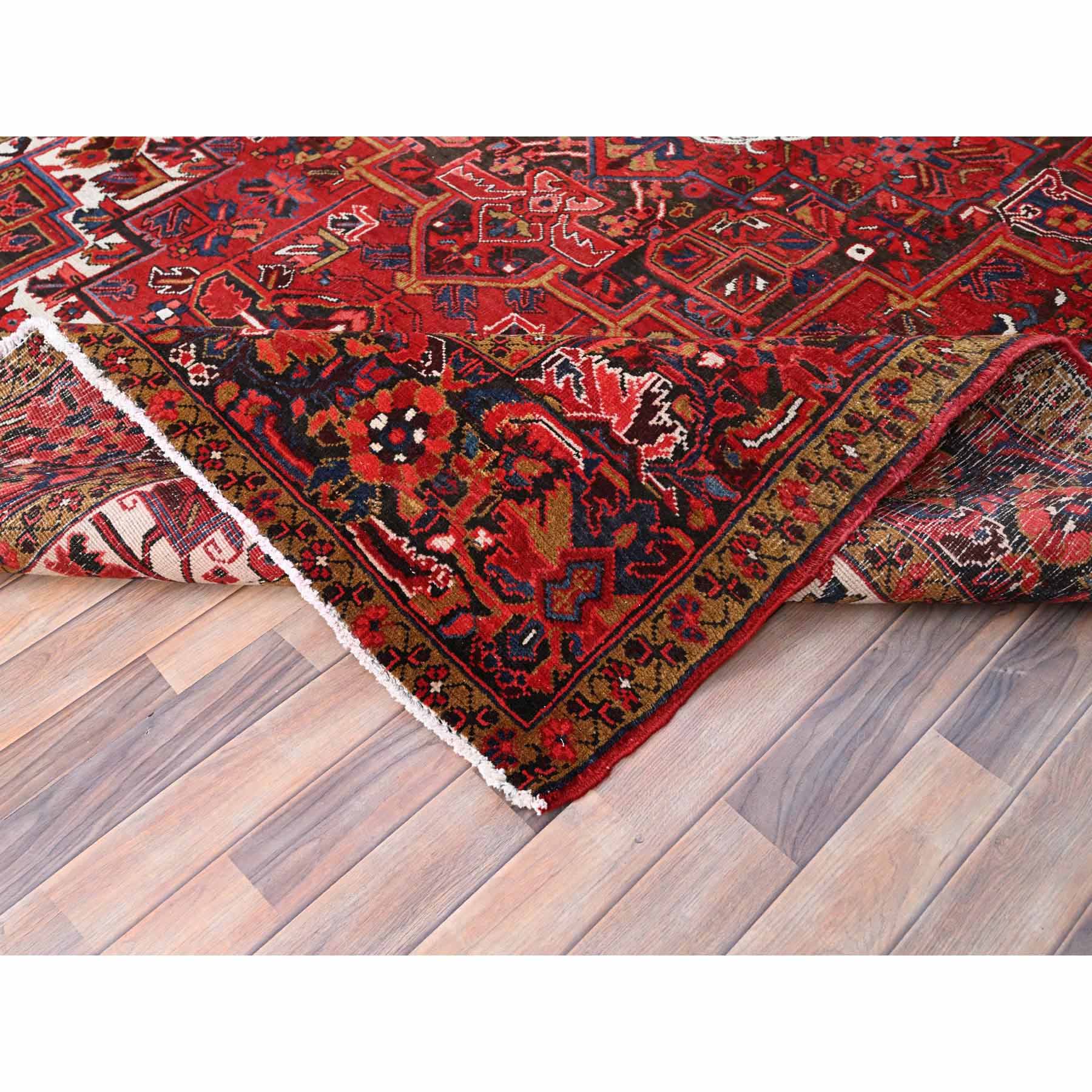 Heriz-Hand-Knotted-Rug-428315