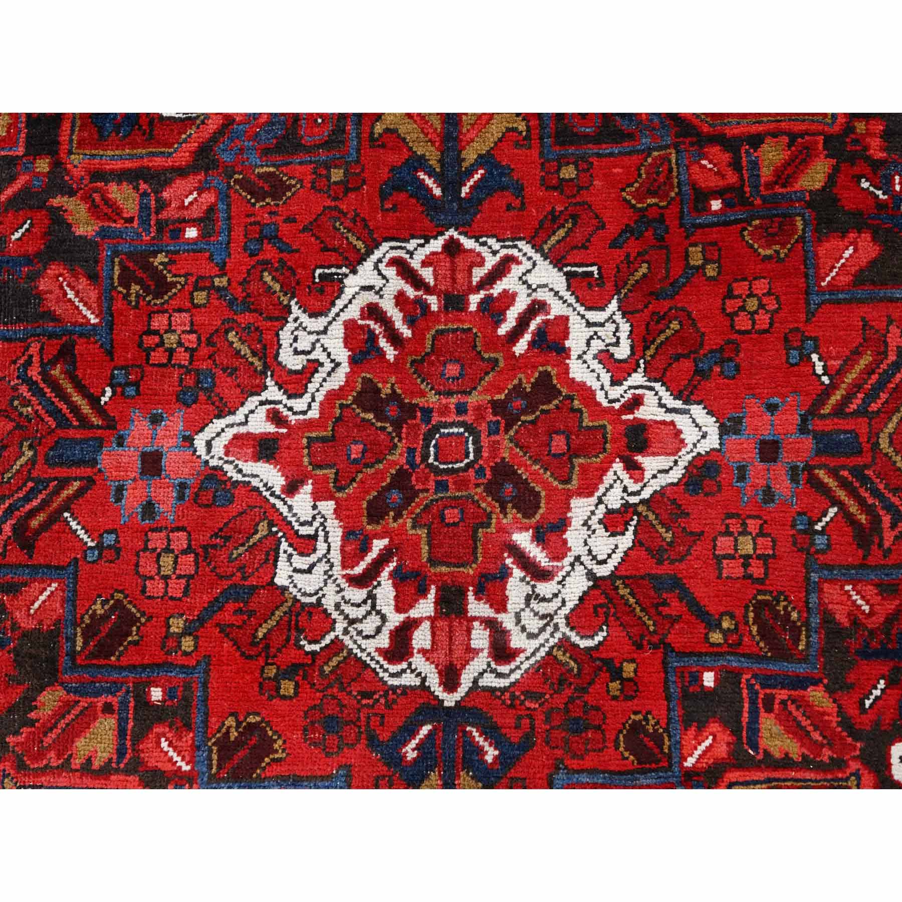 Heriz-Hand-Knotted-Rug-428315