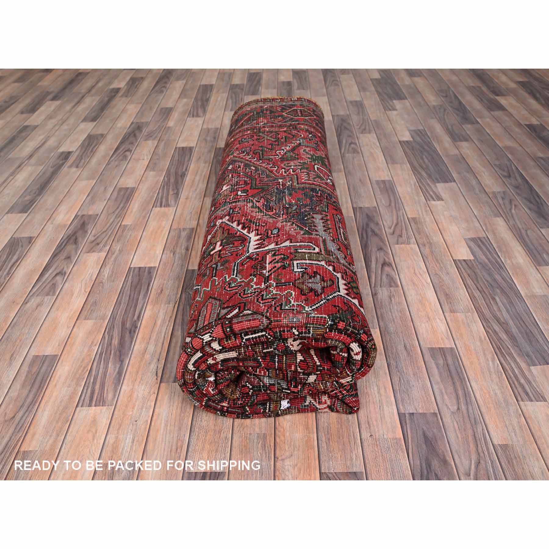 Heriz-Hand-Knotted-Rug-428345