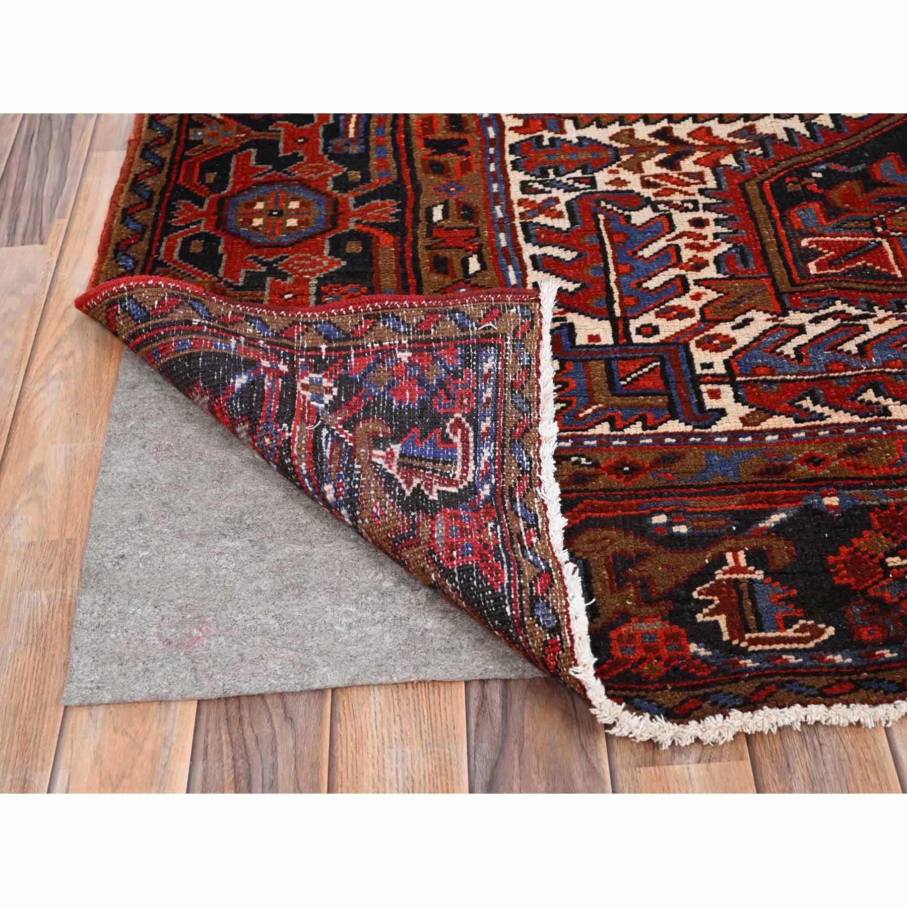 Heriz-Hand-Knotted-Rug-428365