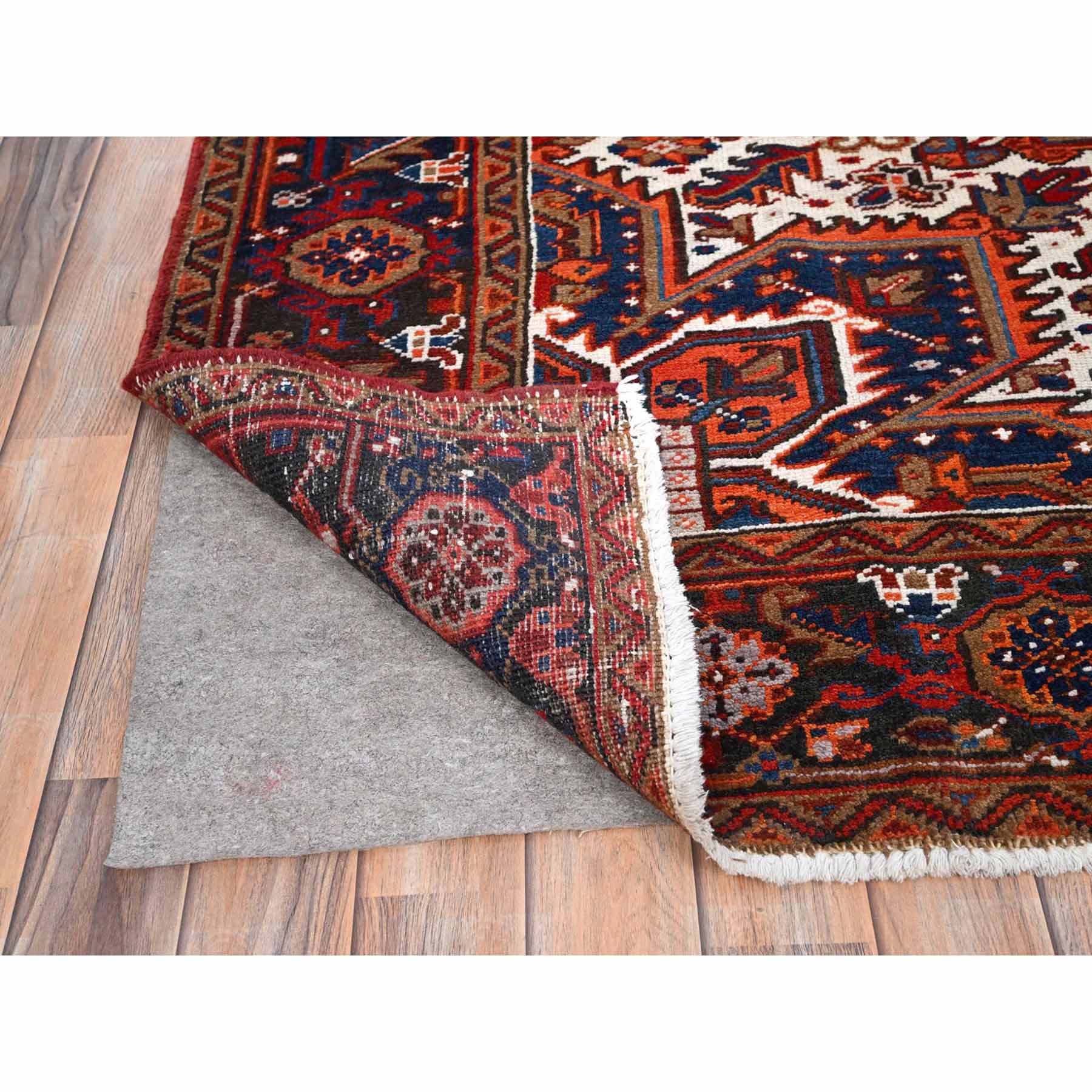 Heriz-Hand-Knotted-Rug-428405
