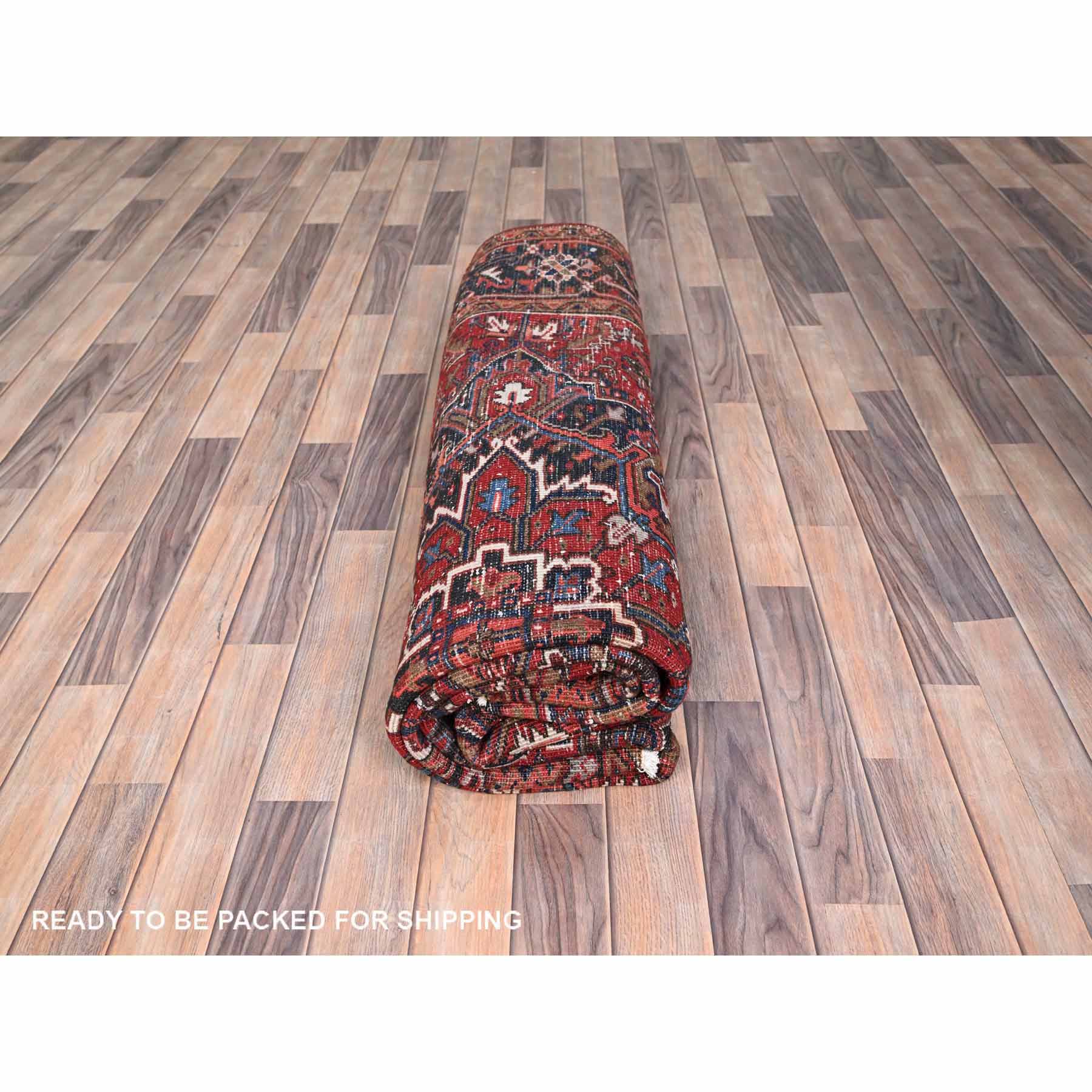 Heriz-Hand-Knotted-Rug-428405