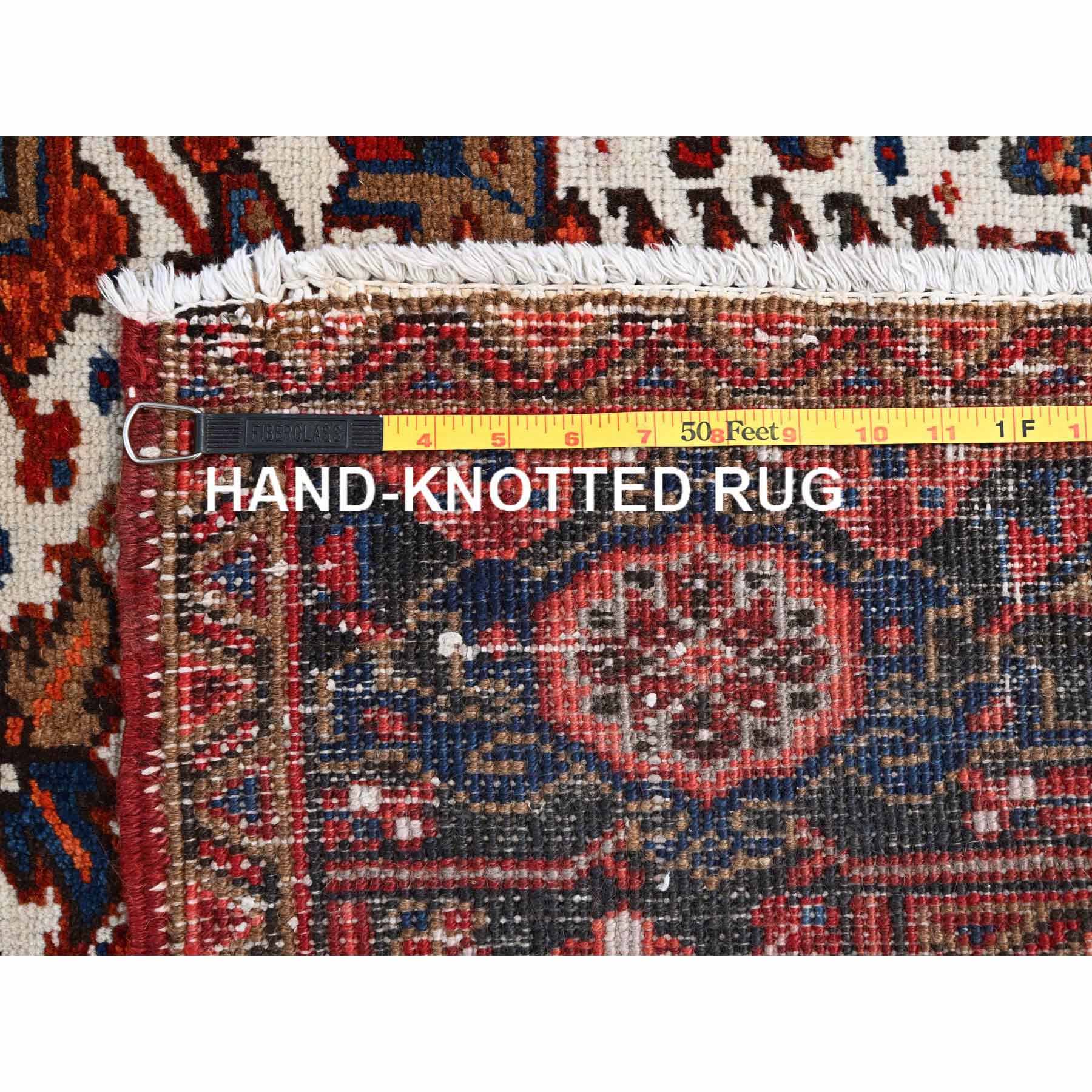 Heriz-Hand-Knotted-Rug-428405
