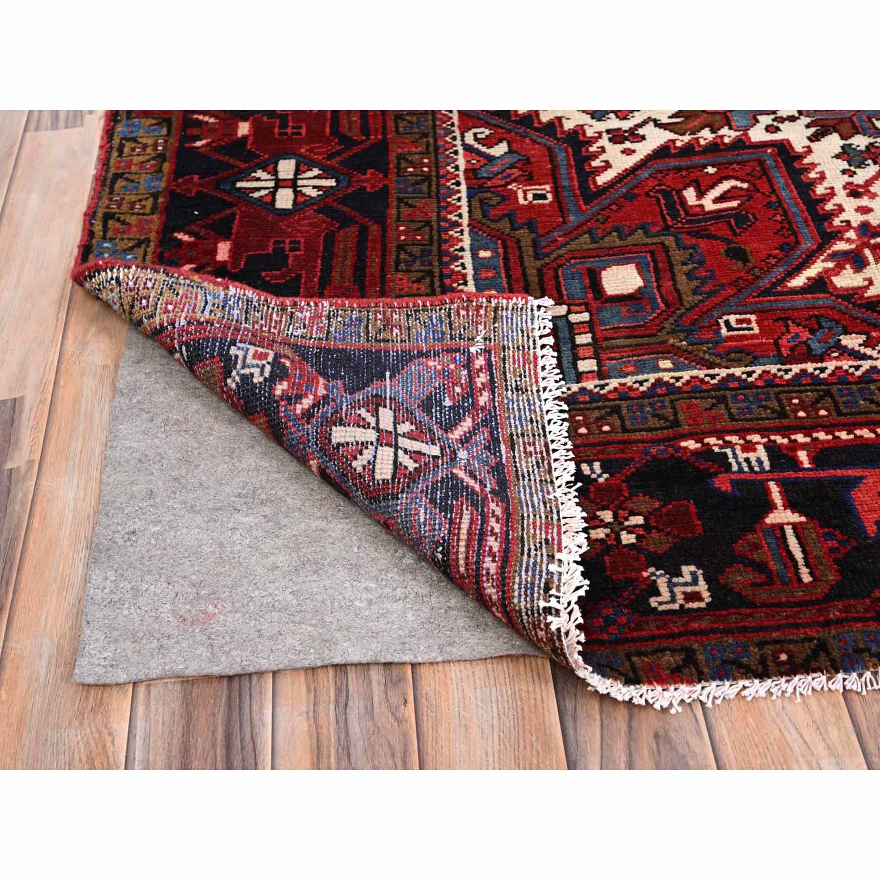 Heriz-Hand-Knotted-Rug-428410