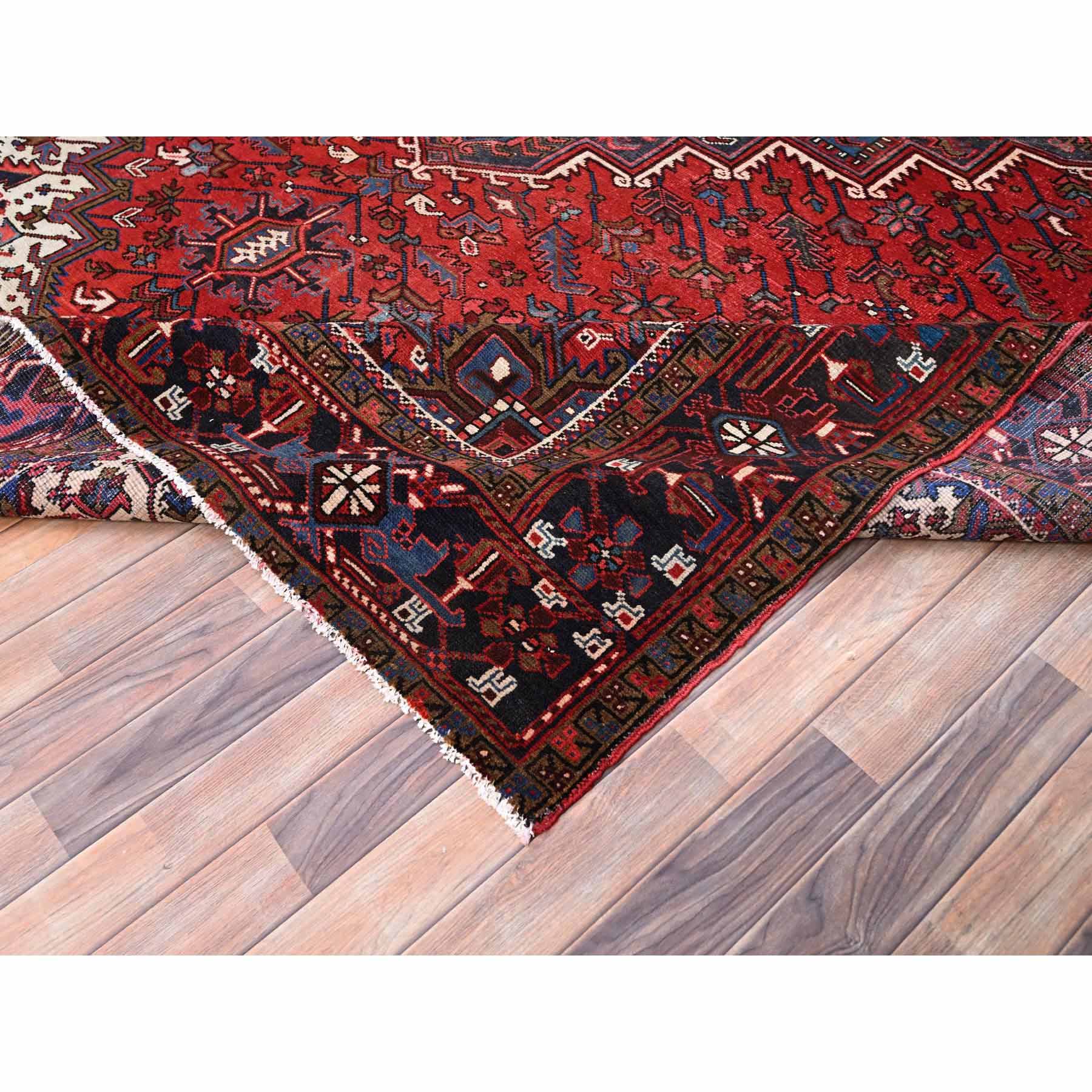 Heriz-Hand-Knotted-Rug-428410