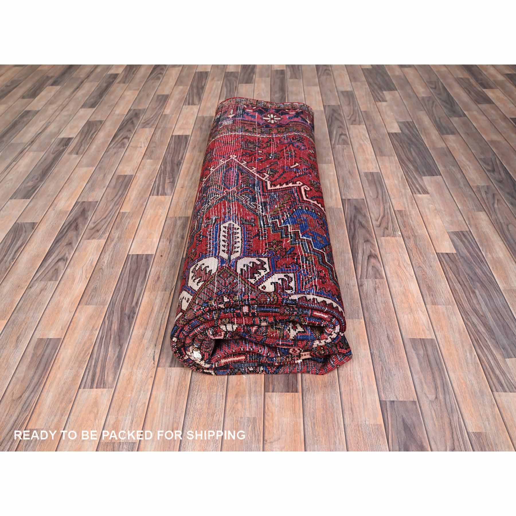 Heriz-Hand-Knotted-Rug-428410