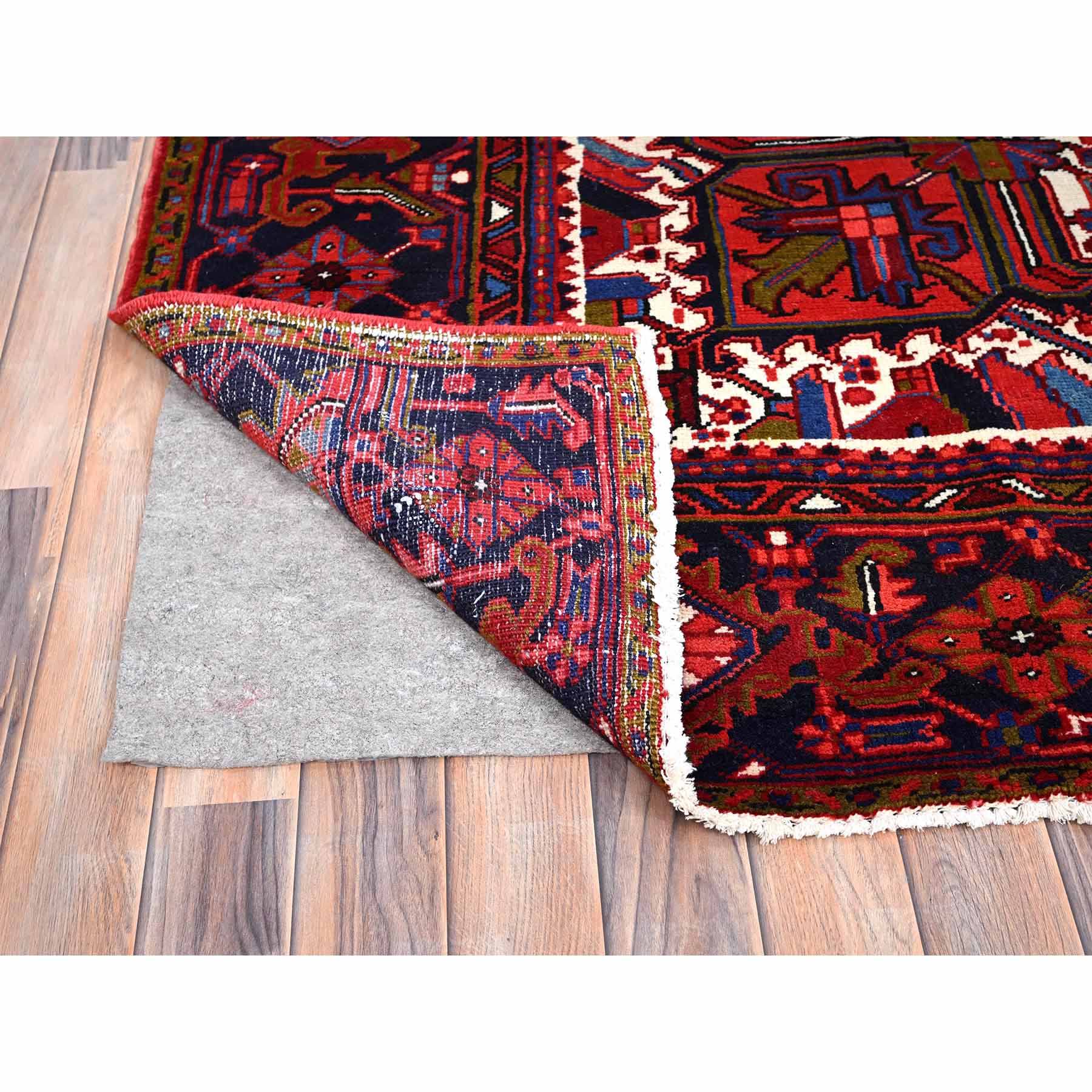 Heriz-Hand-Knotted-Rug-429445