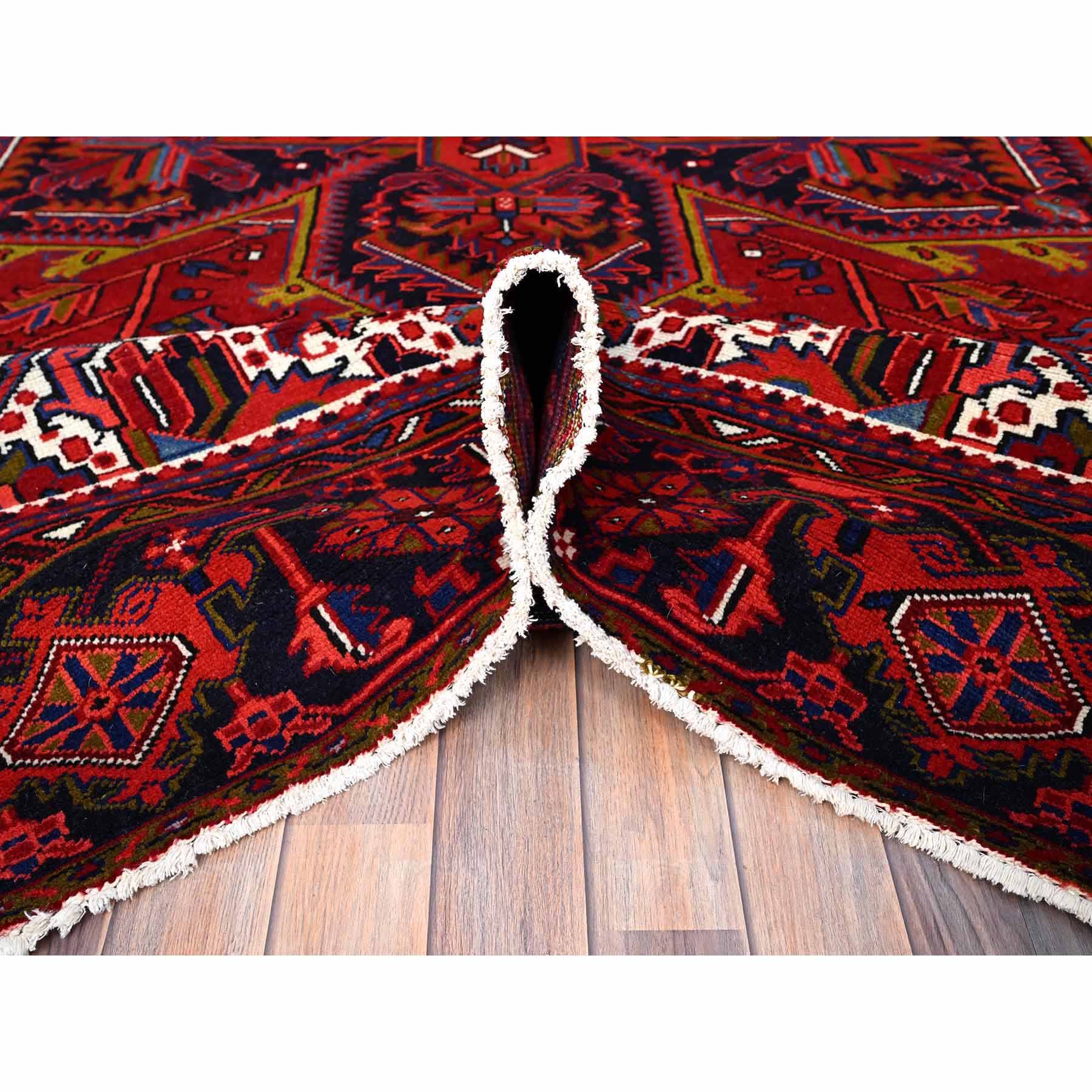 Heriz-Hand-Knotted-Rug-429445