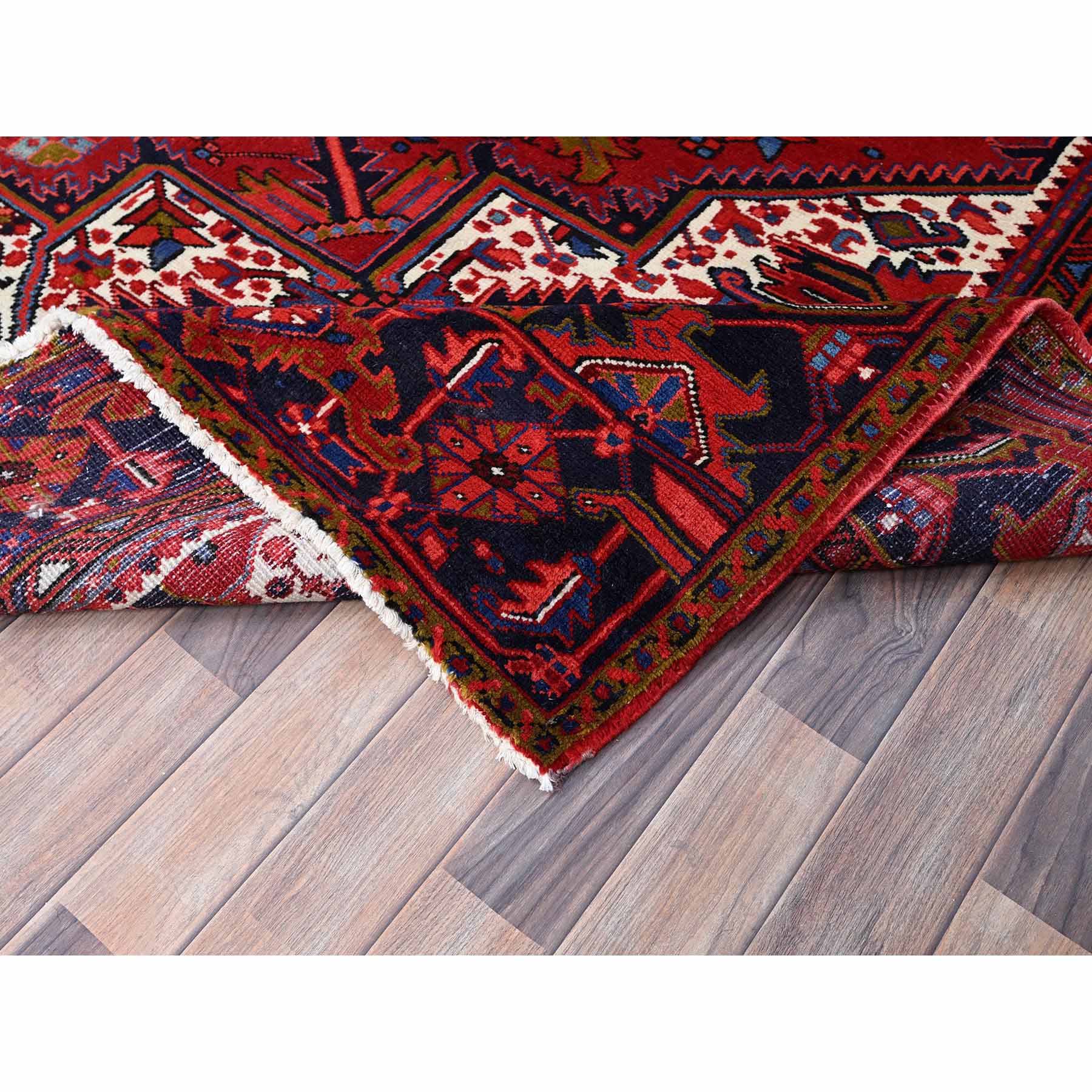 Heriz-Hand-Knotted-Rug-429445