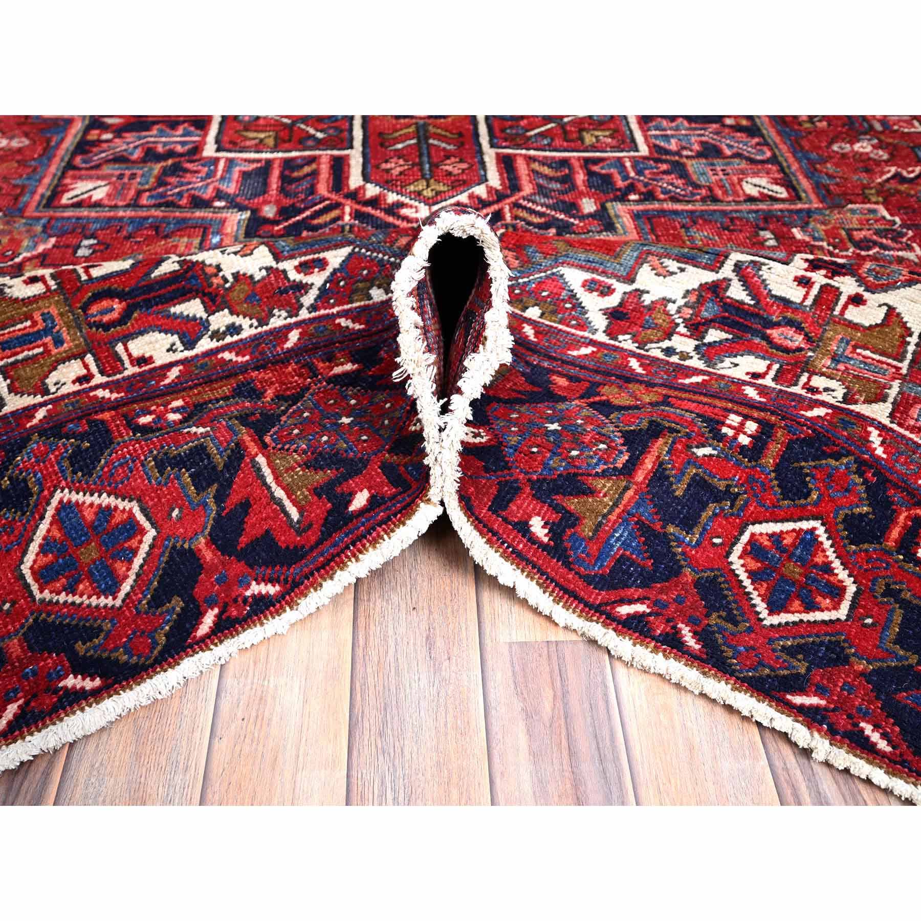 Heriz-Hand-Knotted-Rug-429455