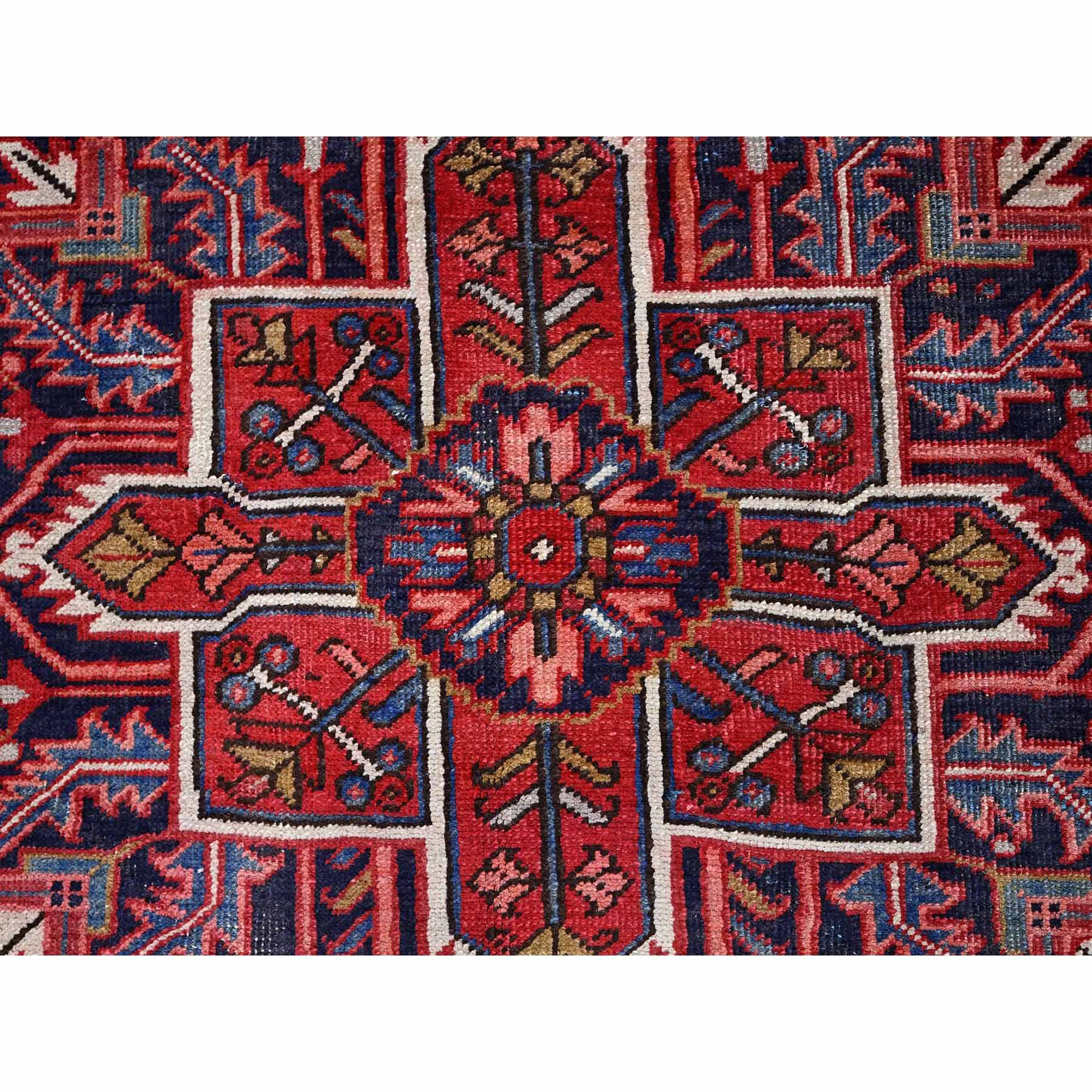 Heriz-Hand-Knotted-Rug-429455